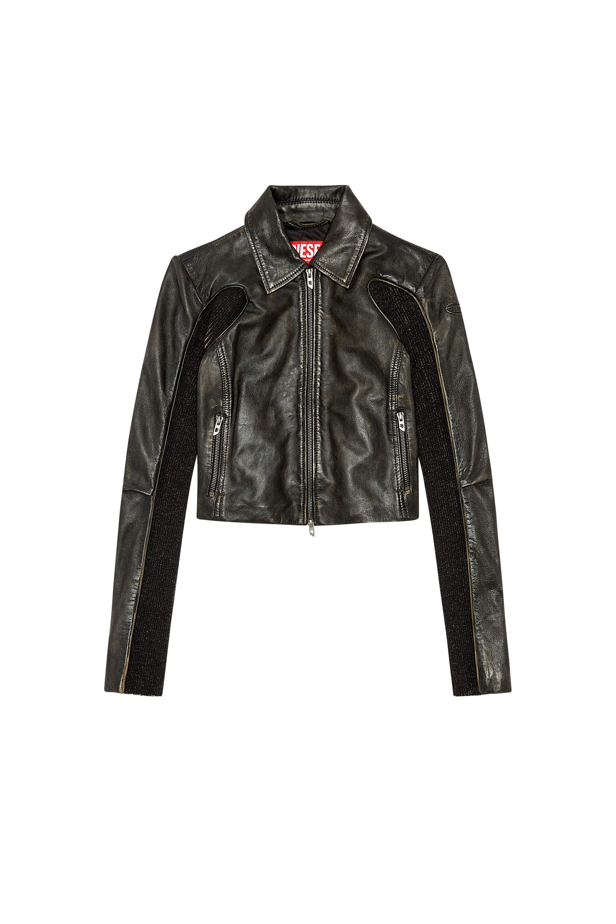 Women's Leather Jackets: Bomber, Biker, Cropped | Diesel