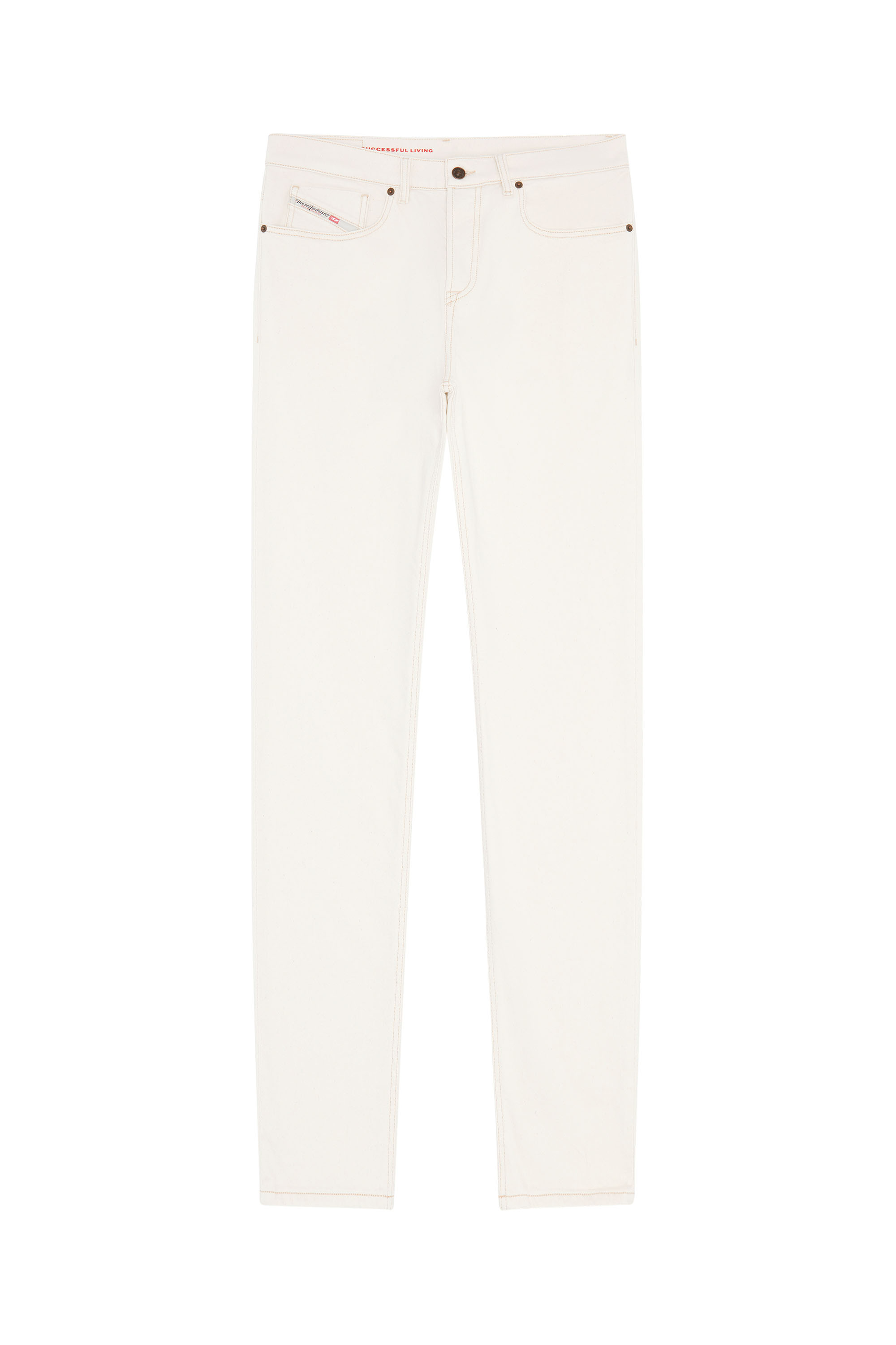 Diesel - 2005 D-FINING 09B94 Tapered Jeans, Blanc - Image 3