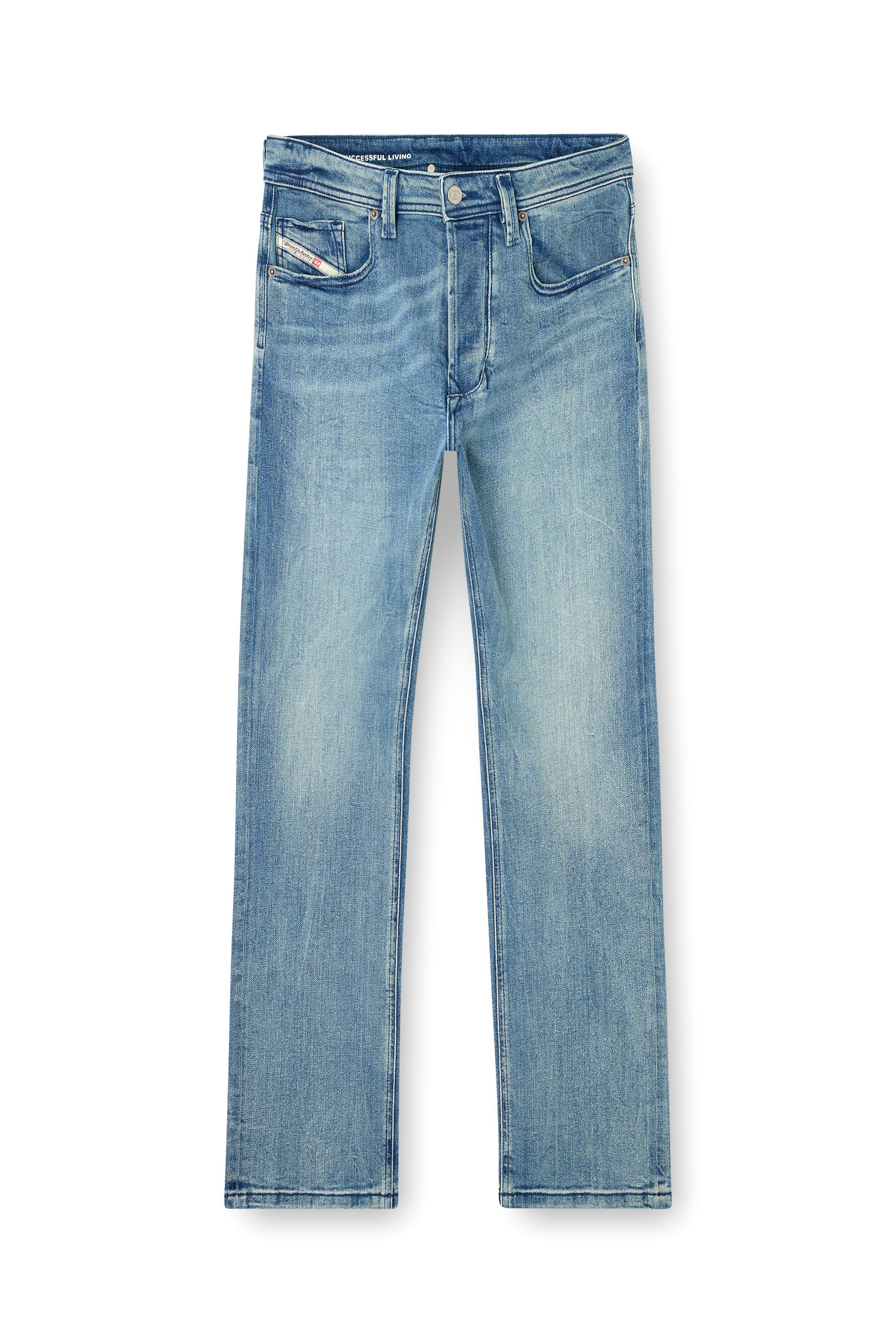 Diesel - Regular Jeans 1985 Larkee 0BMBW Homme, Bleu moyen - Image 3