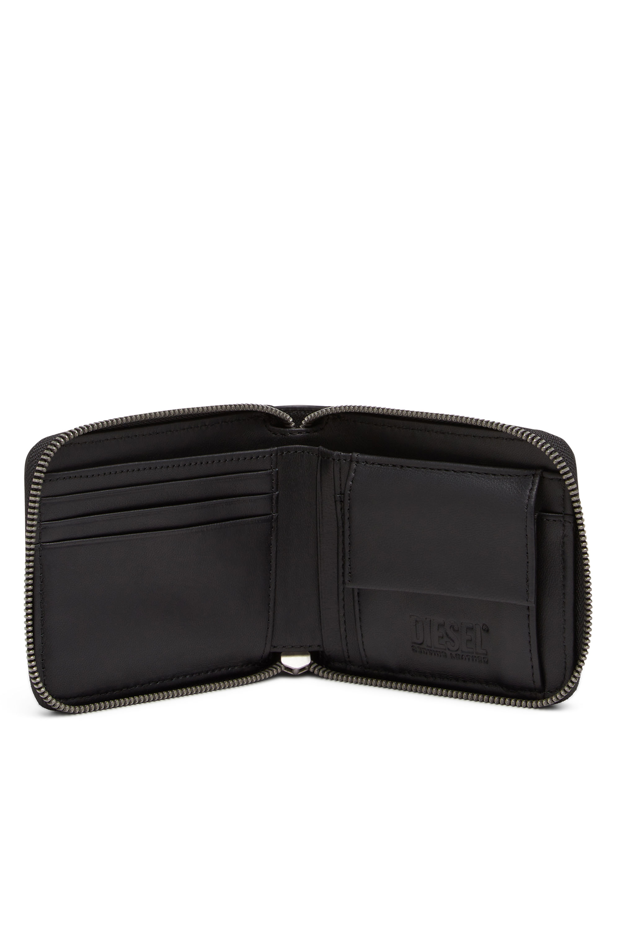 Men's Zip-Round Wallets: Denim, Leather, Mix material | Diesel®