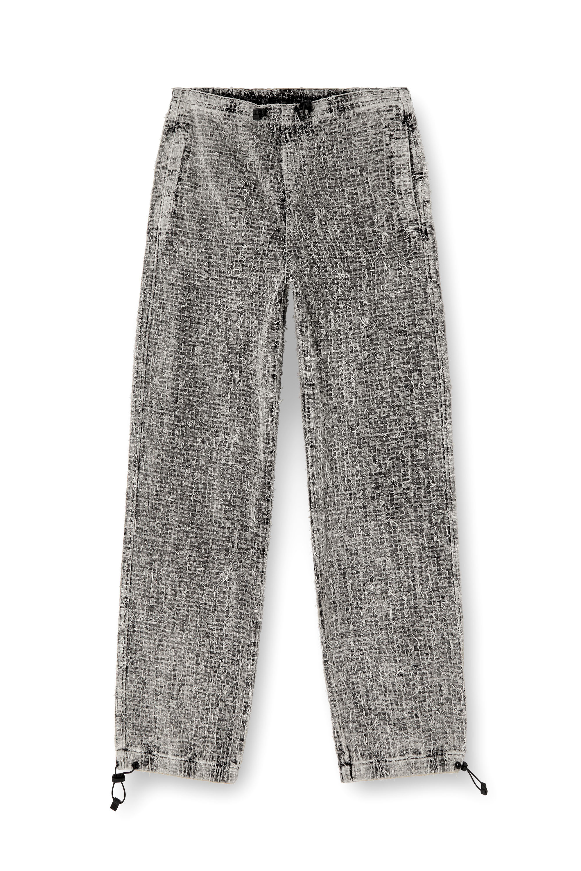 Diesel - Relaxed Jeans D-Martial 0ABCR Mixte, Gris Clair - Image 7