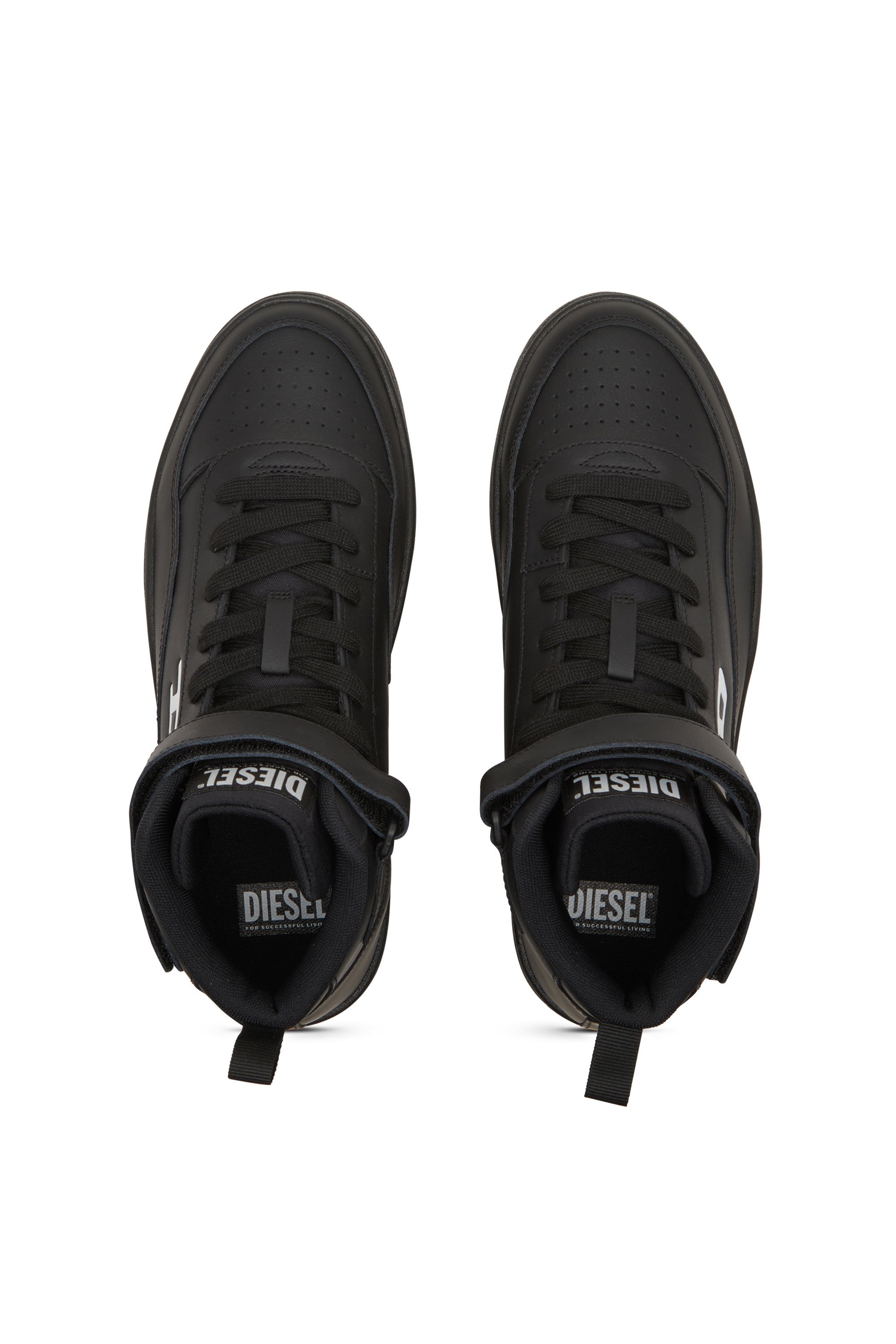 Diesel - S-TRACKER-D MID, Sneakers mi-hautes Homme in Noir - 6