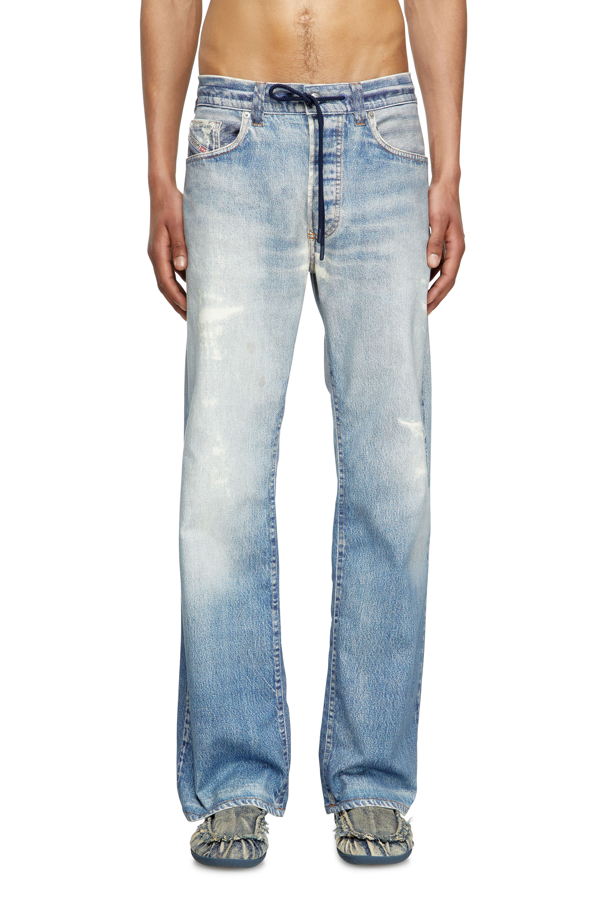 Diesel - Relaxed 2080 D-Reel Joggjeans® 068RX Homme, Bleu Clair - Image 1