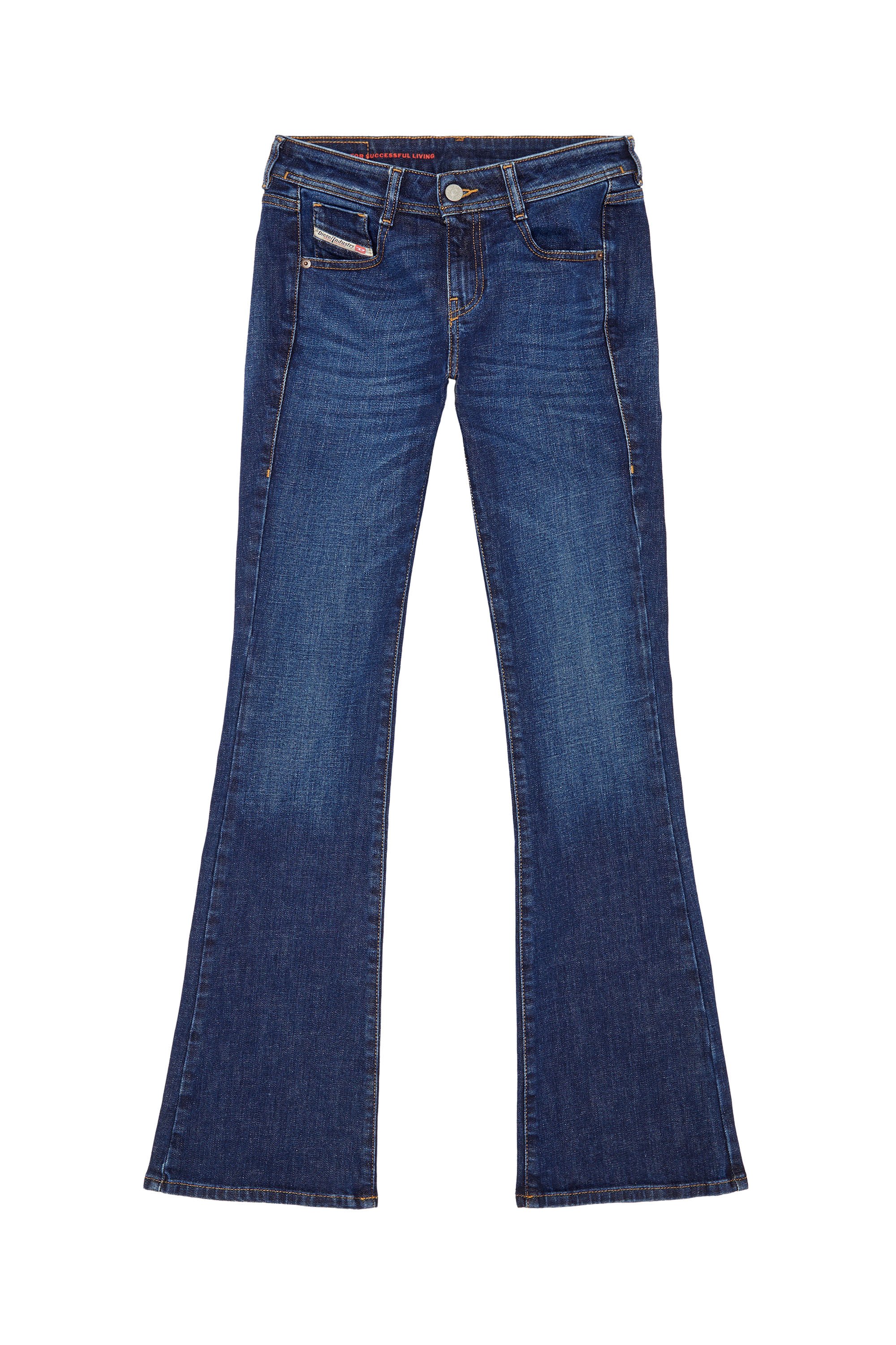 Diesel - 1969 D-EBBEY 09B90 Bootcut and Flare Jeans, Dark Blue - Image 3