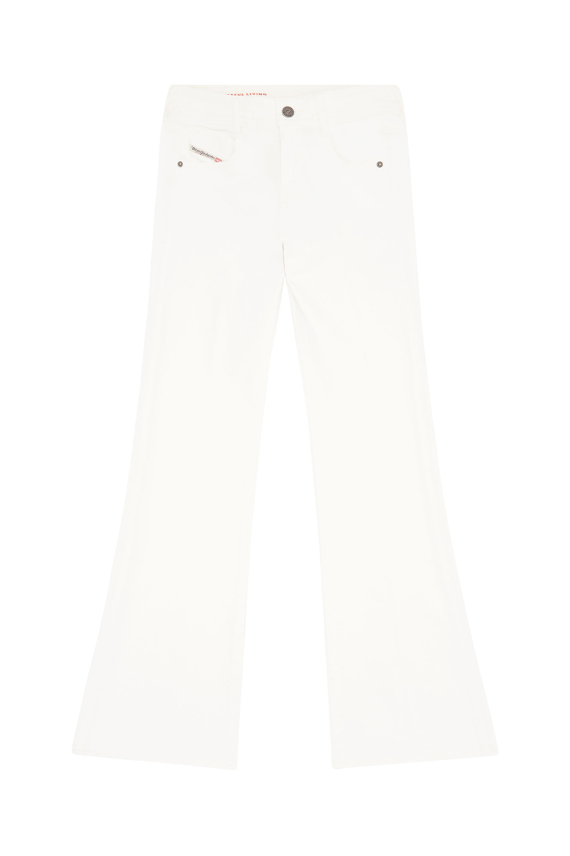 Diesel - 1969 D-EBBEY 09D63 Bootcut and Flare Jeans, Blanc - Image 3