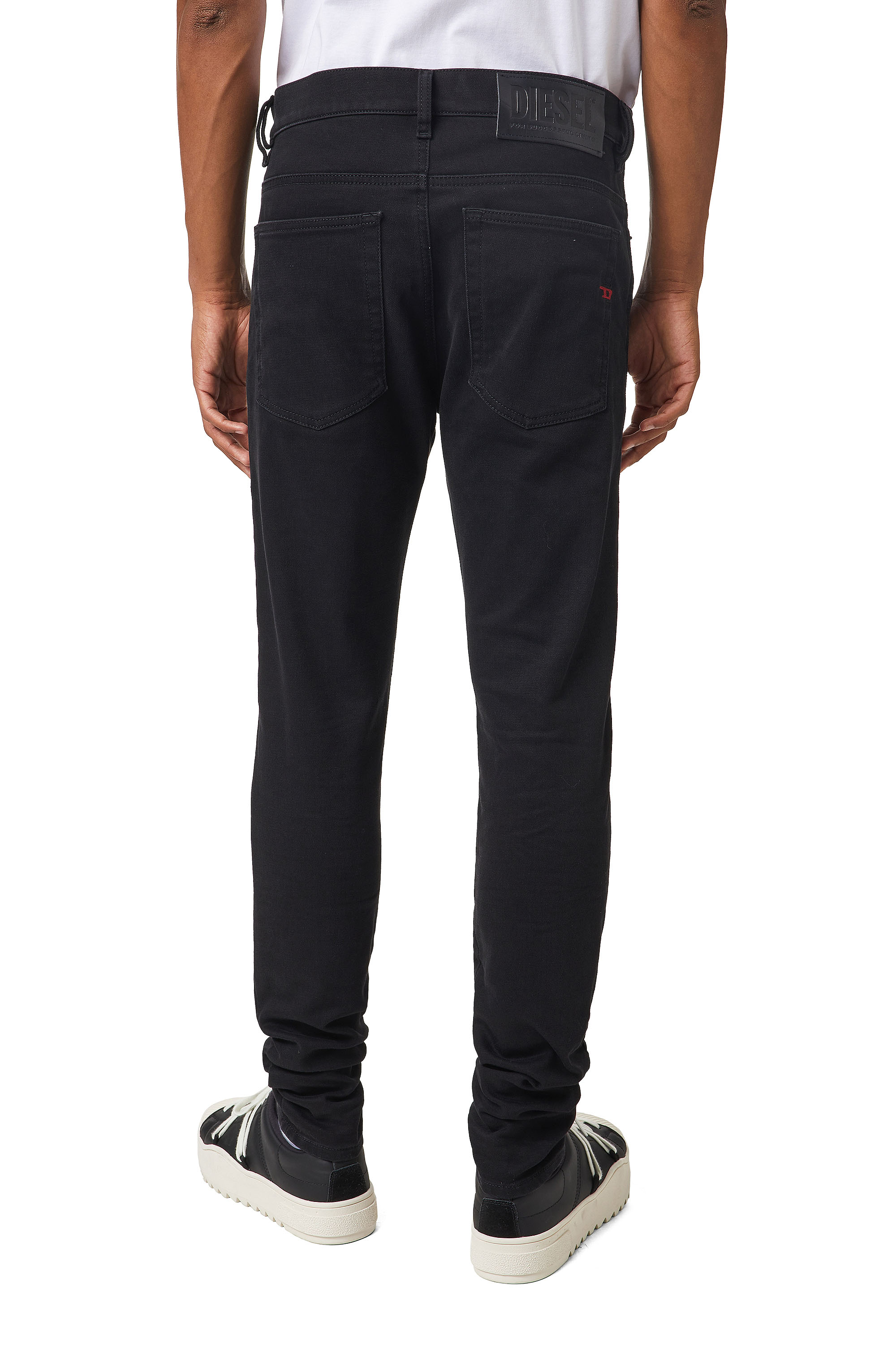 Diesel - D-Amny JoggJeans® Z9A29 Skinny, Black/Dark Grey - Image 3