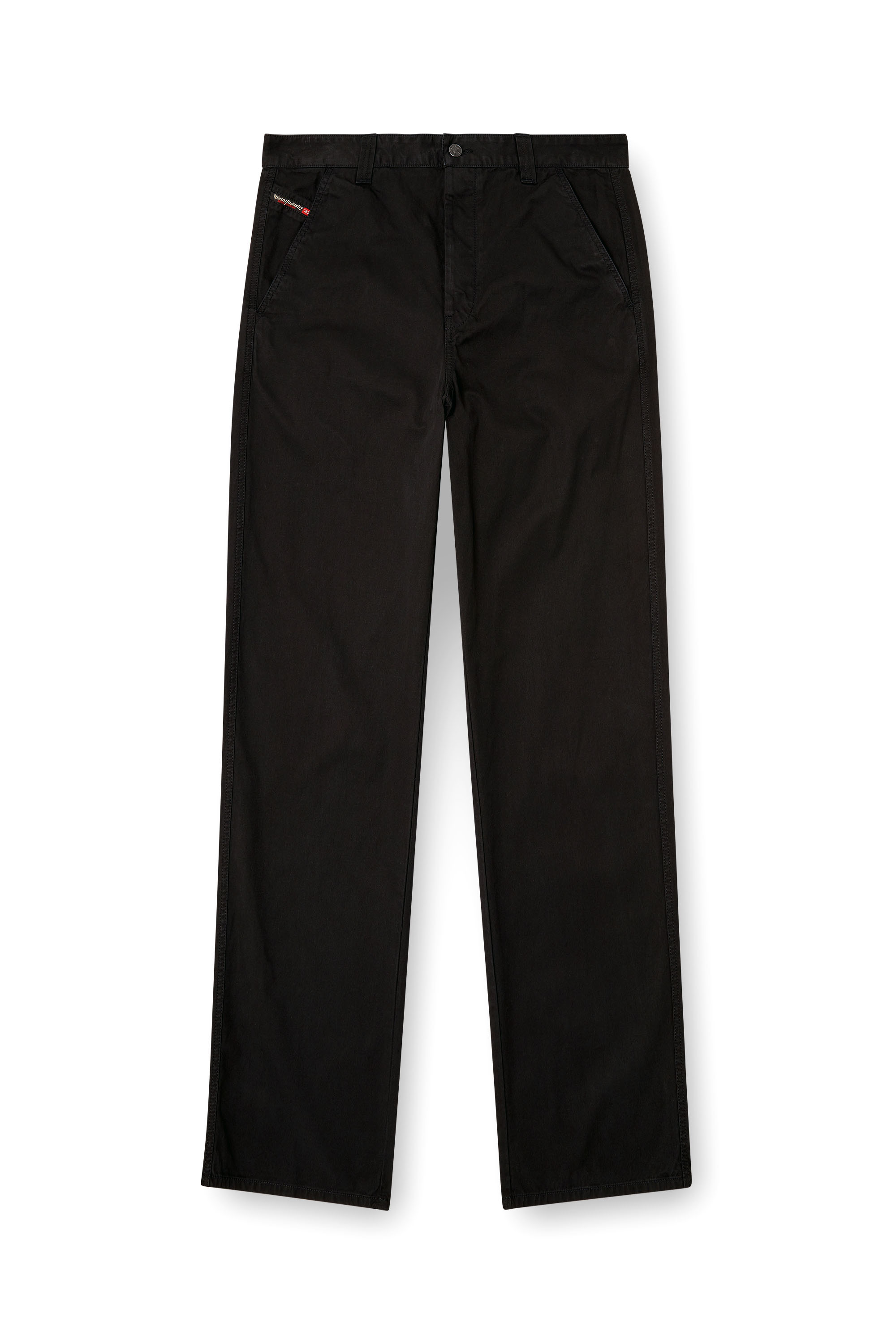 Diesel - P-HANT-CHINO, Male's Chino pants in Black - 4