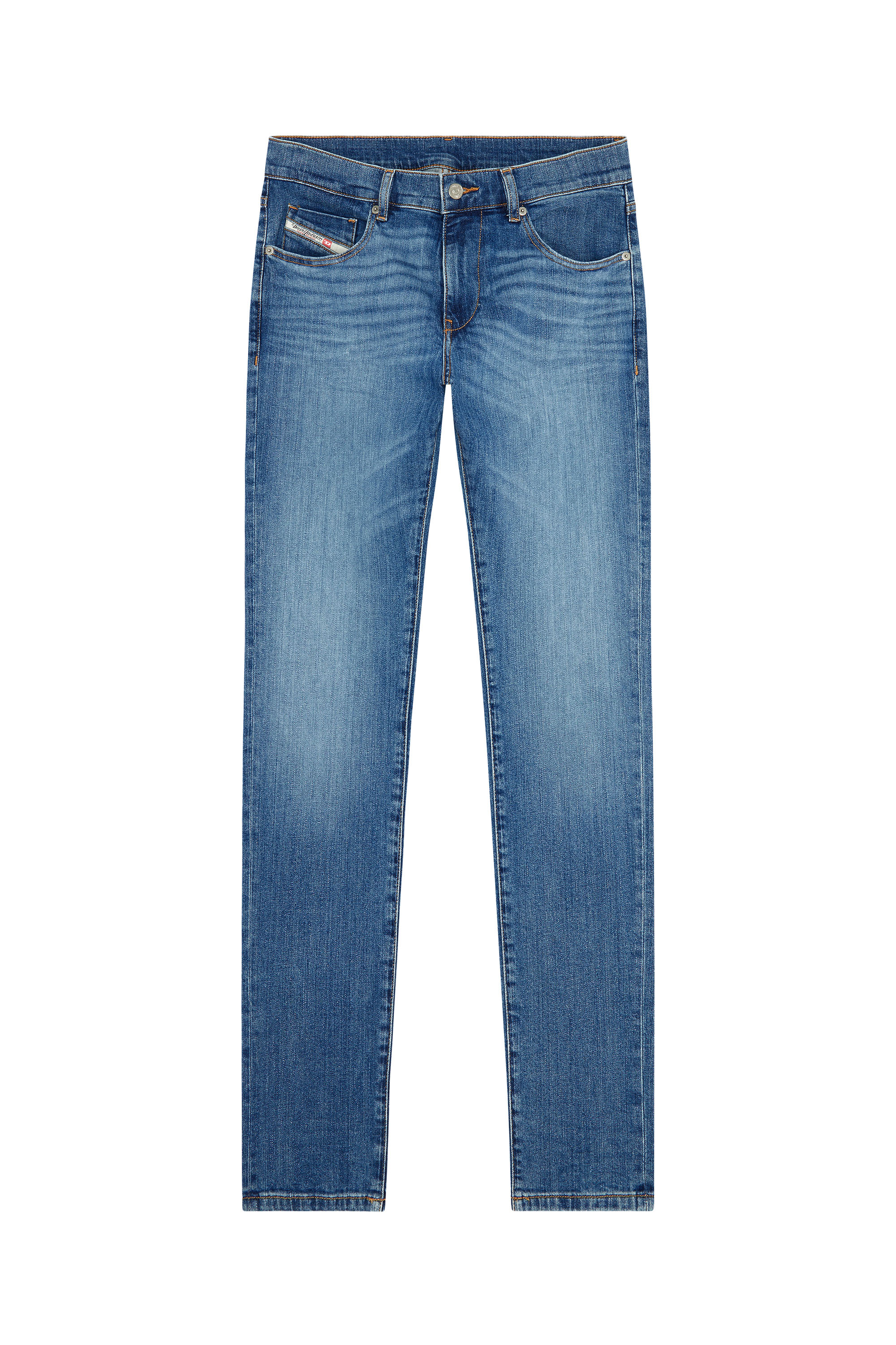 Diesel - Slim Jeans 2019 D-Strukt 0KIAL, Light Blue - Image 3