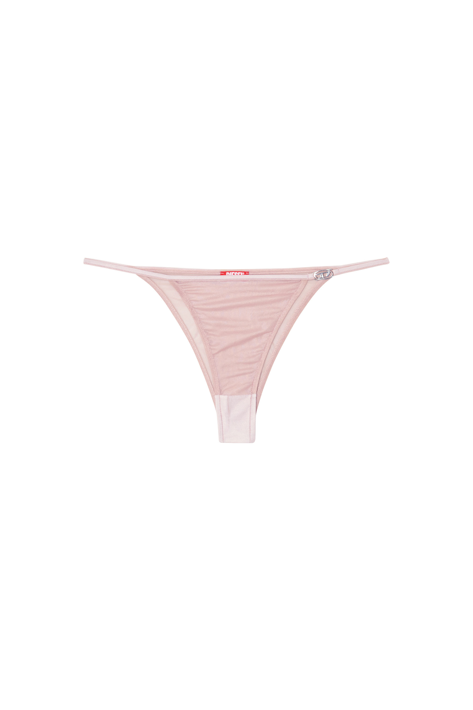 Diesel - PUNCHY-GFT, Female's Metallic briefs with Oval D detail in Nude - 4