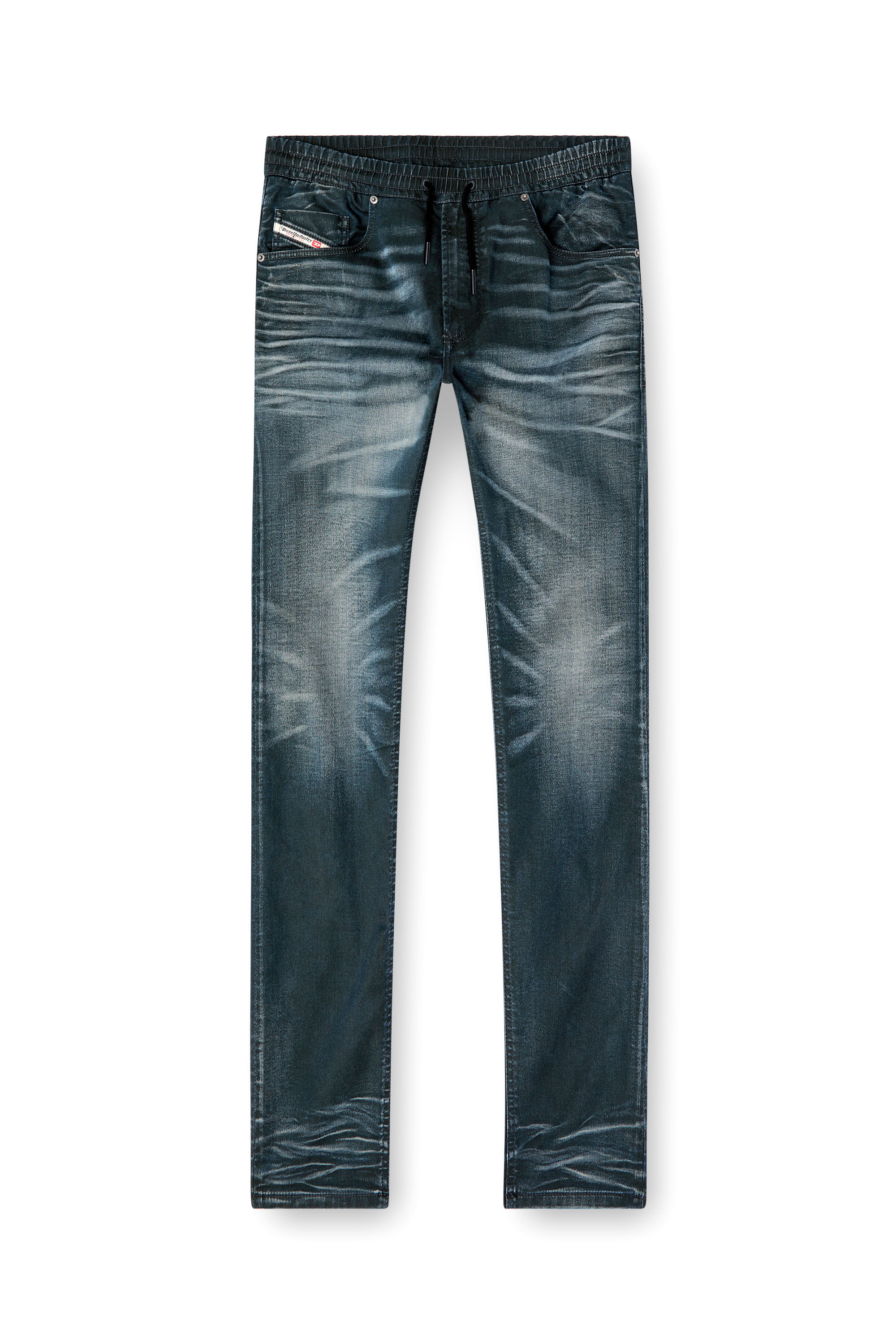 Diesel - Male's Regular 2030 D-Krooley Joggjeans® 068QK, Dark Blue - 3