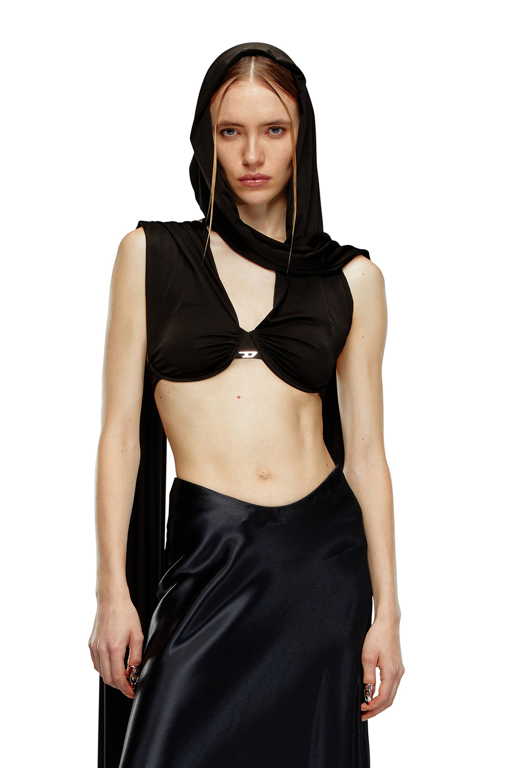 Diesel - T-SOPHIA, Femme Soutien-gorge en jersey de viscose in Noir - Image 1