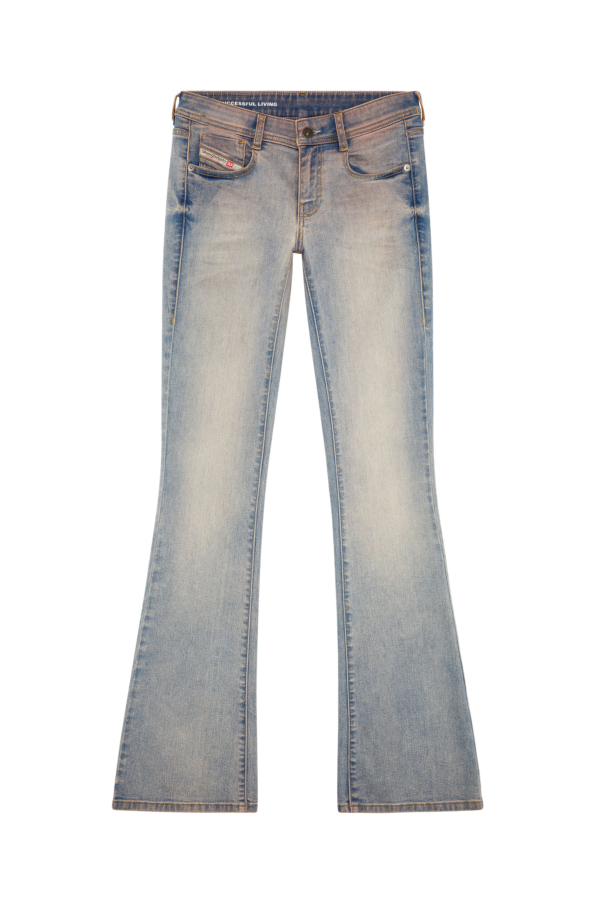 Diesel - Bootcut and Flare Jeans 1969 D-Ebbey 0PFAT, Light Blue - Image 6