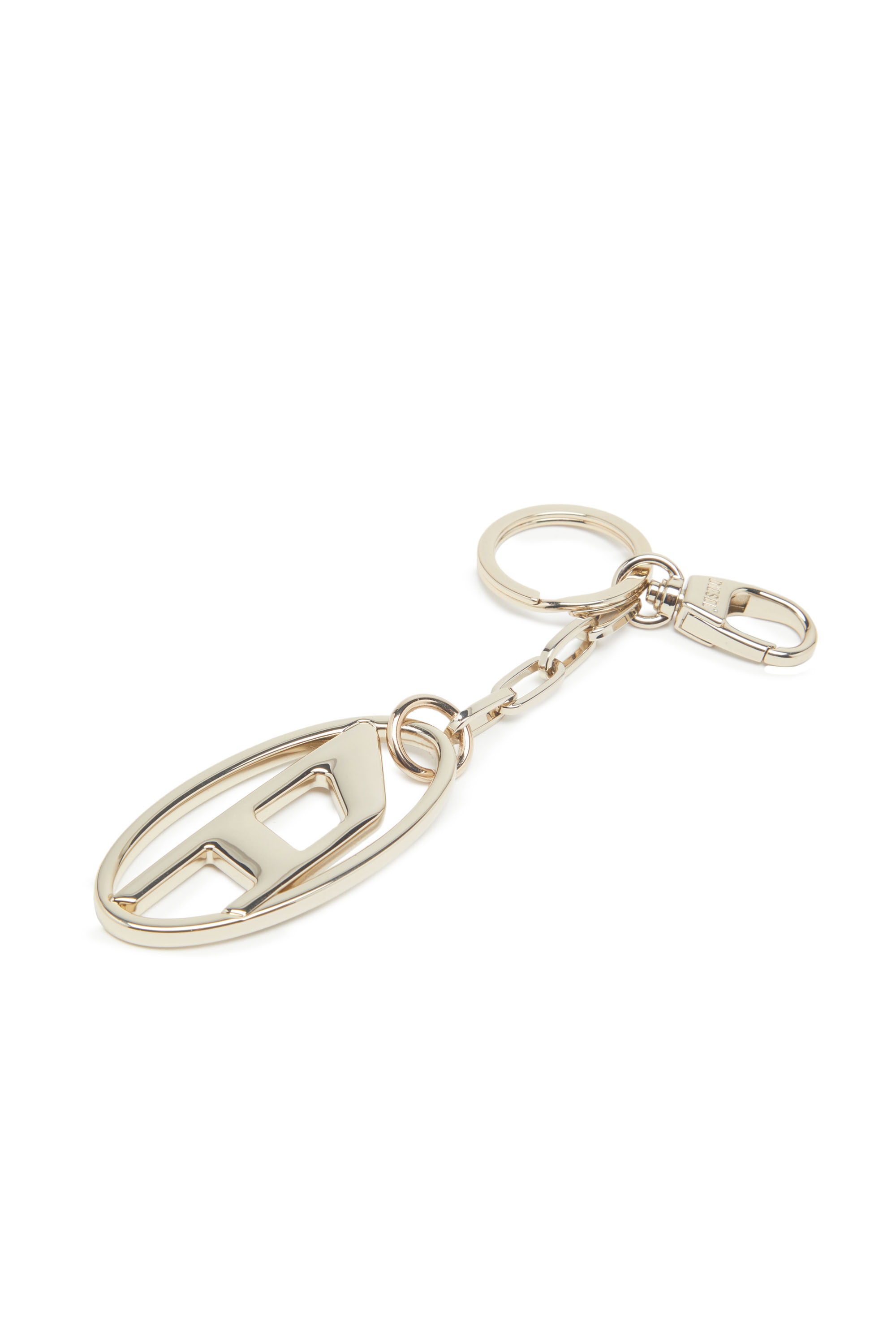 Diesel - HOLY-C, Female's Metal keyring with logo plaque in Yellow - 2