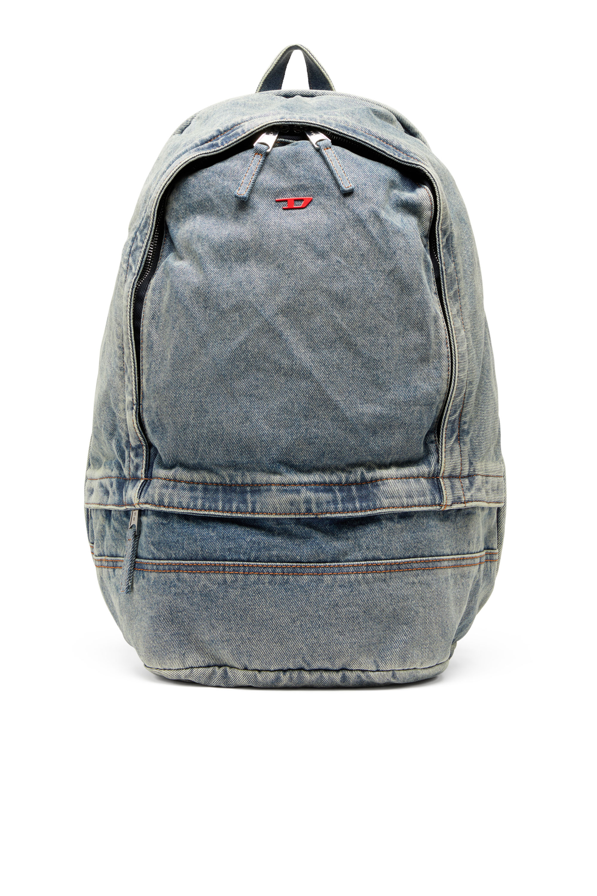 Diesel - RAVE BACKPACK, Male Rave-Backpack in solarised denim in Blue - Image 1