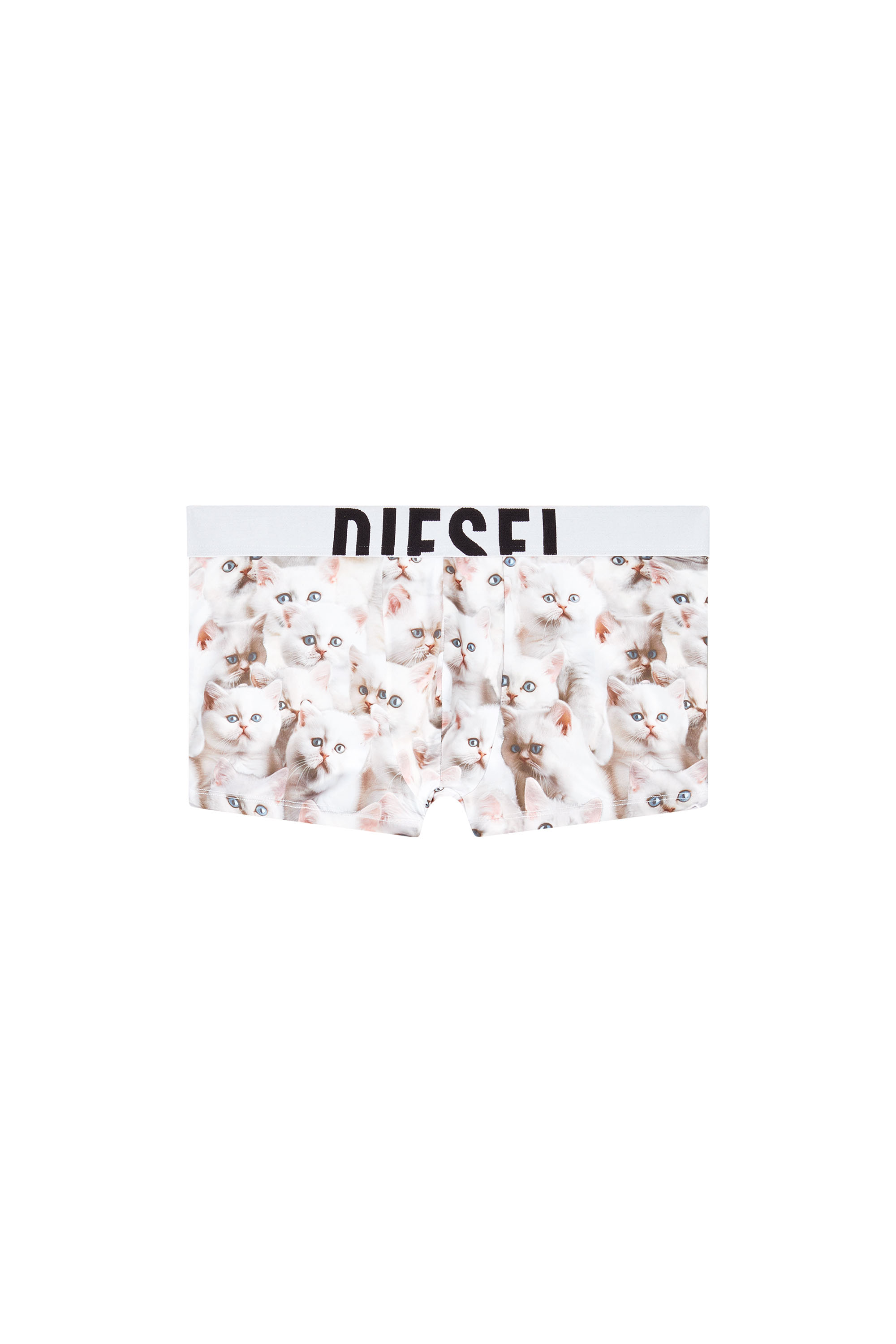 Diesel - DAMIEN-D-POP-40, Male's Boxer briefs with Pop print in White - 4