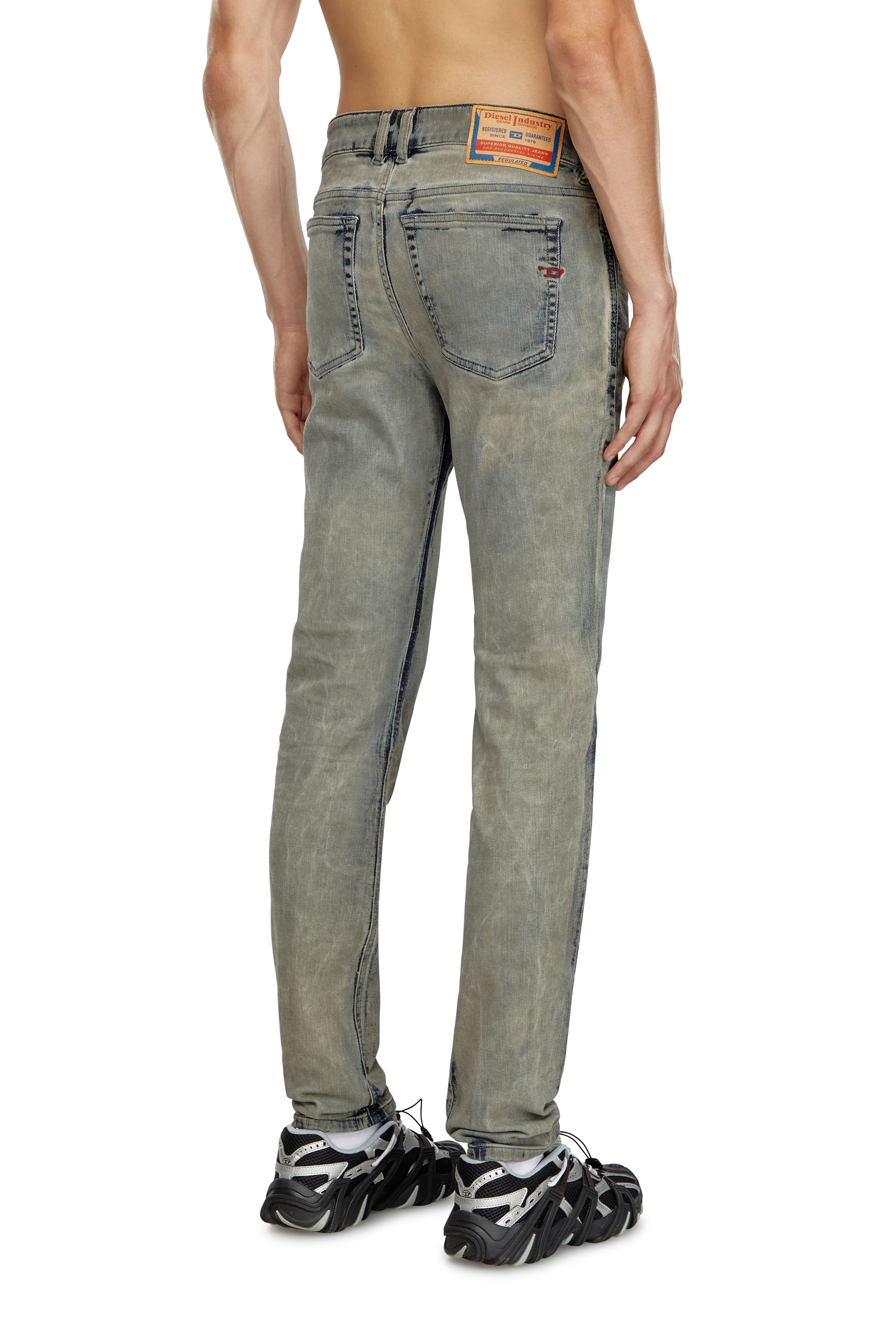 Diesel - Skinny Jeans 1979 Sleenker 068ND Homme, Bleu Foncé - Image 4