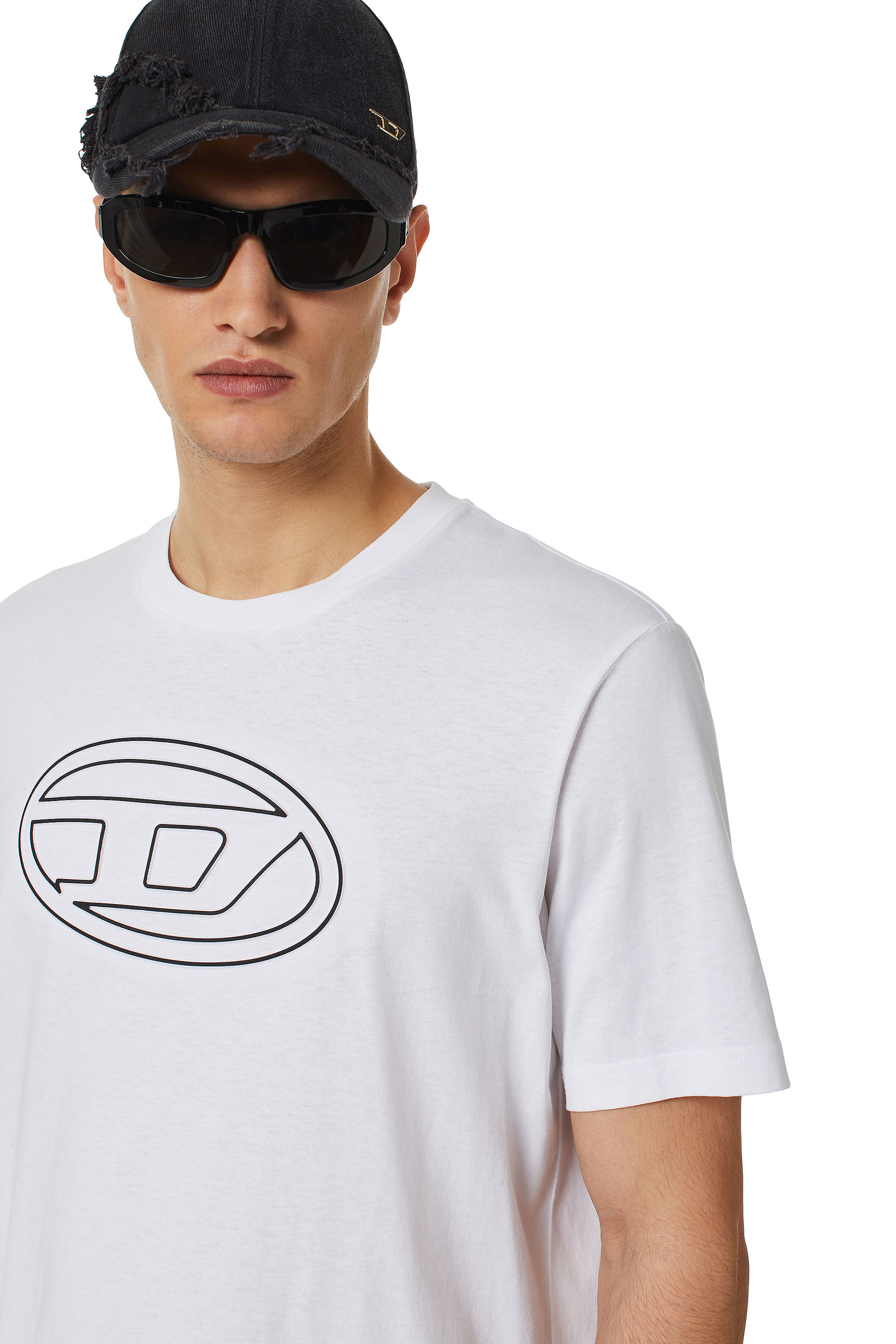 Diesel - T-JUST-BIGOVAL, White - Image 3