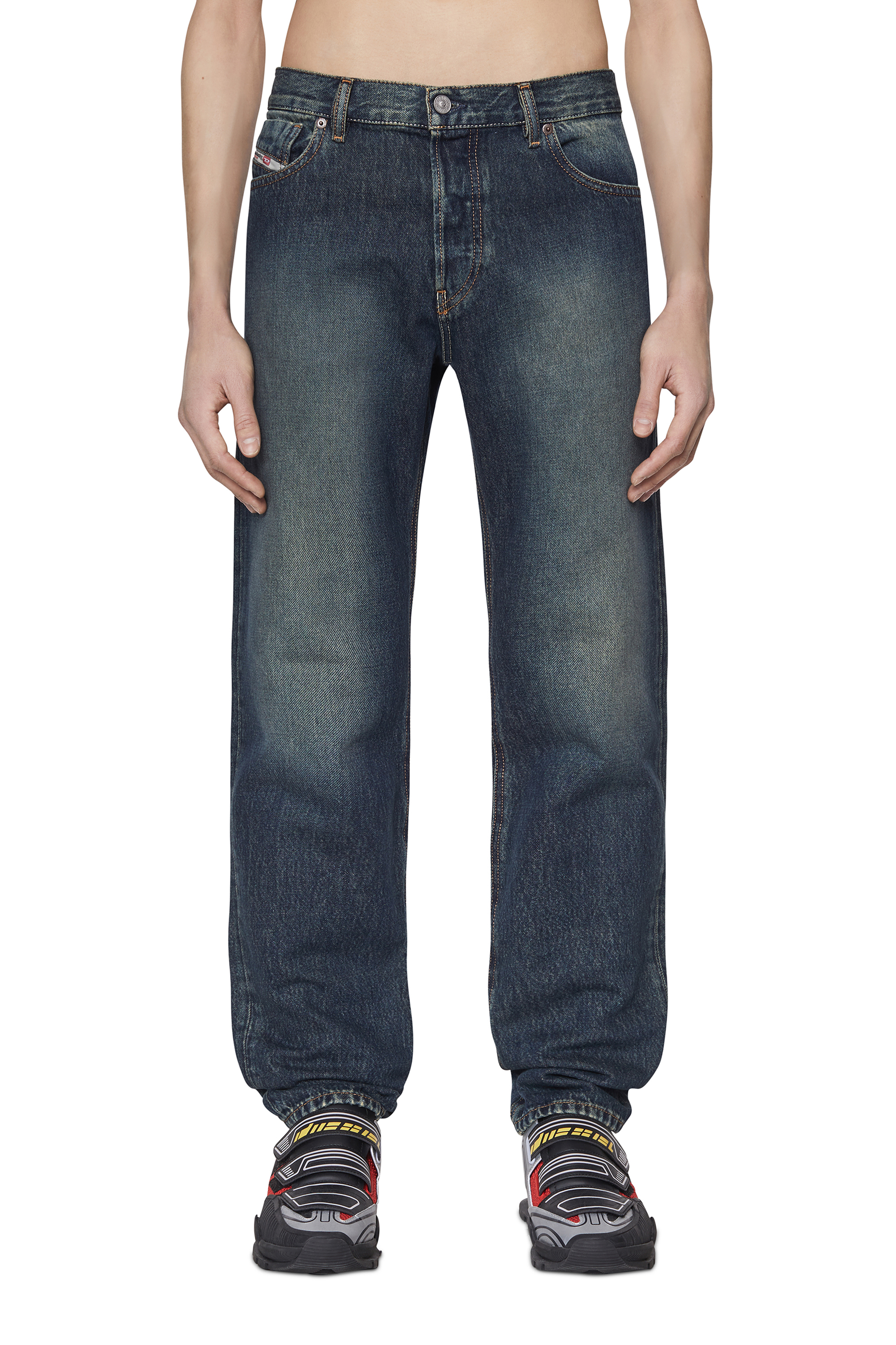 2010 D-Macs 09C04 Straight Jeans, Dark Blue