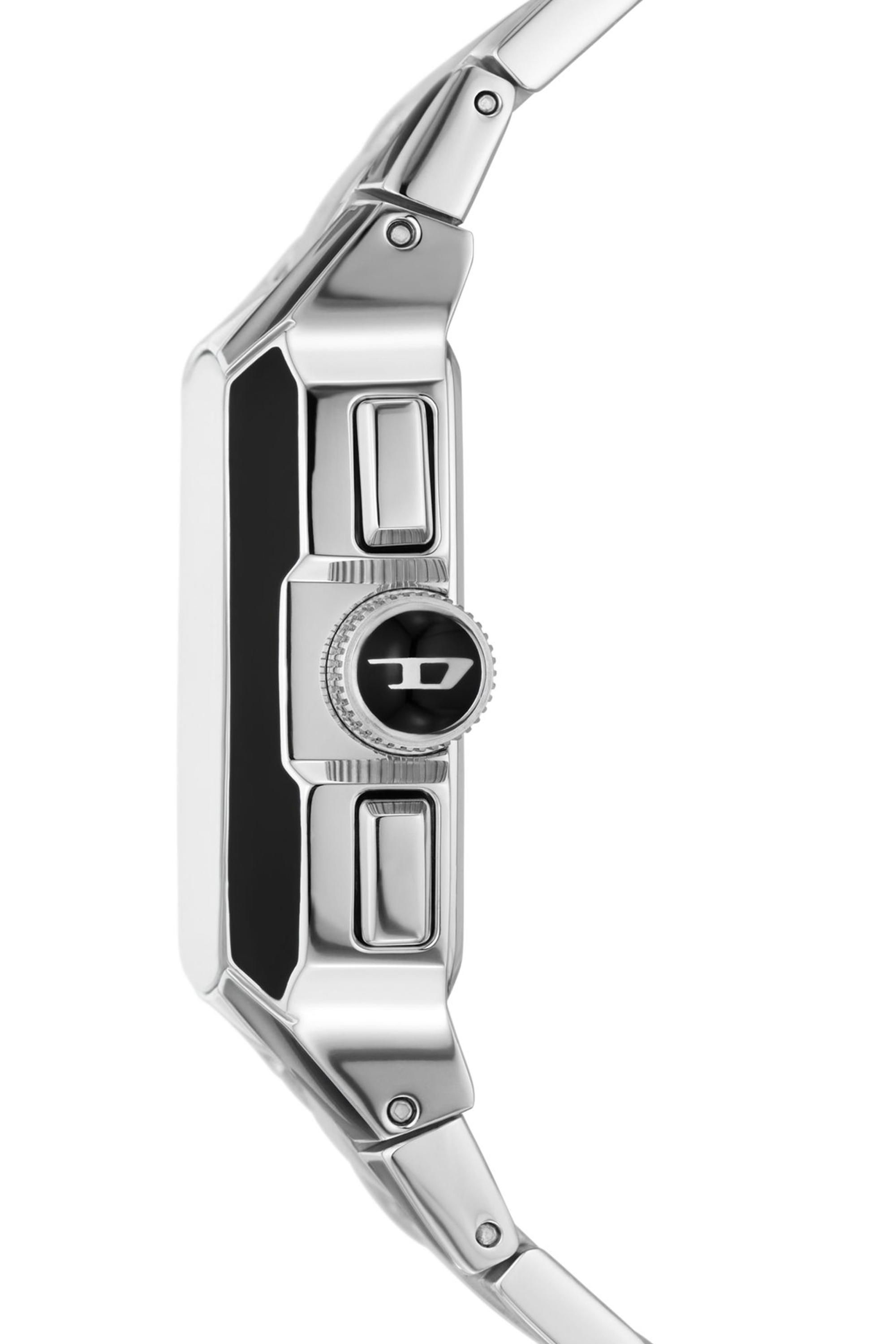 Diesel - DZ4646, Male Cliffhanger black enamel and stainless steel watch in Black - Image 3