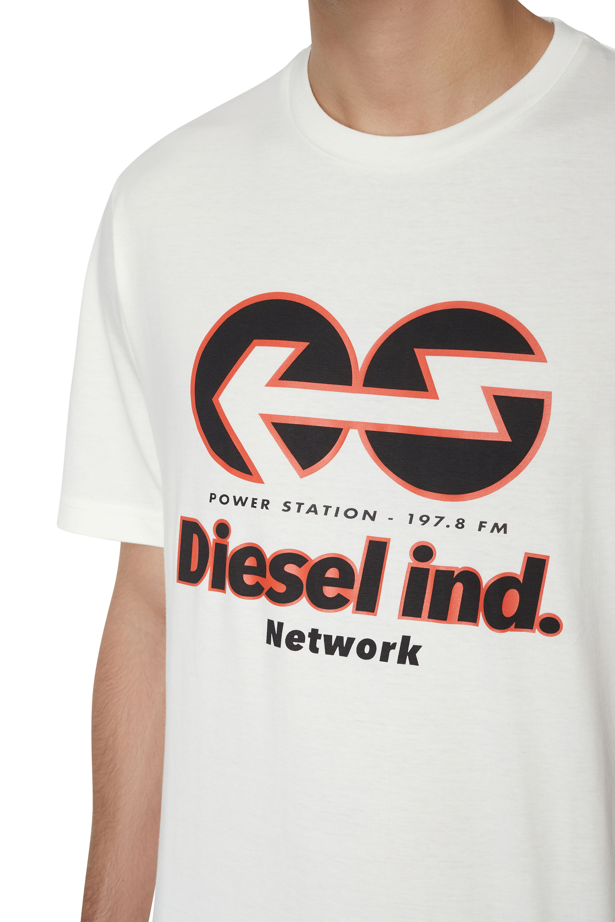 Diesel - T-JUST-E18, White - Image 3