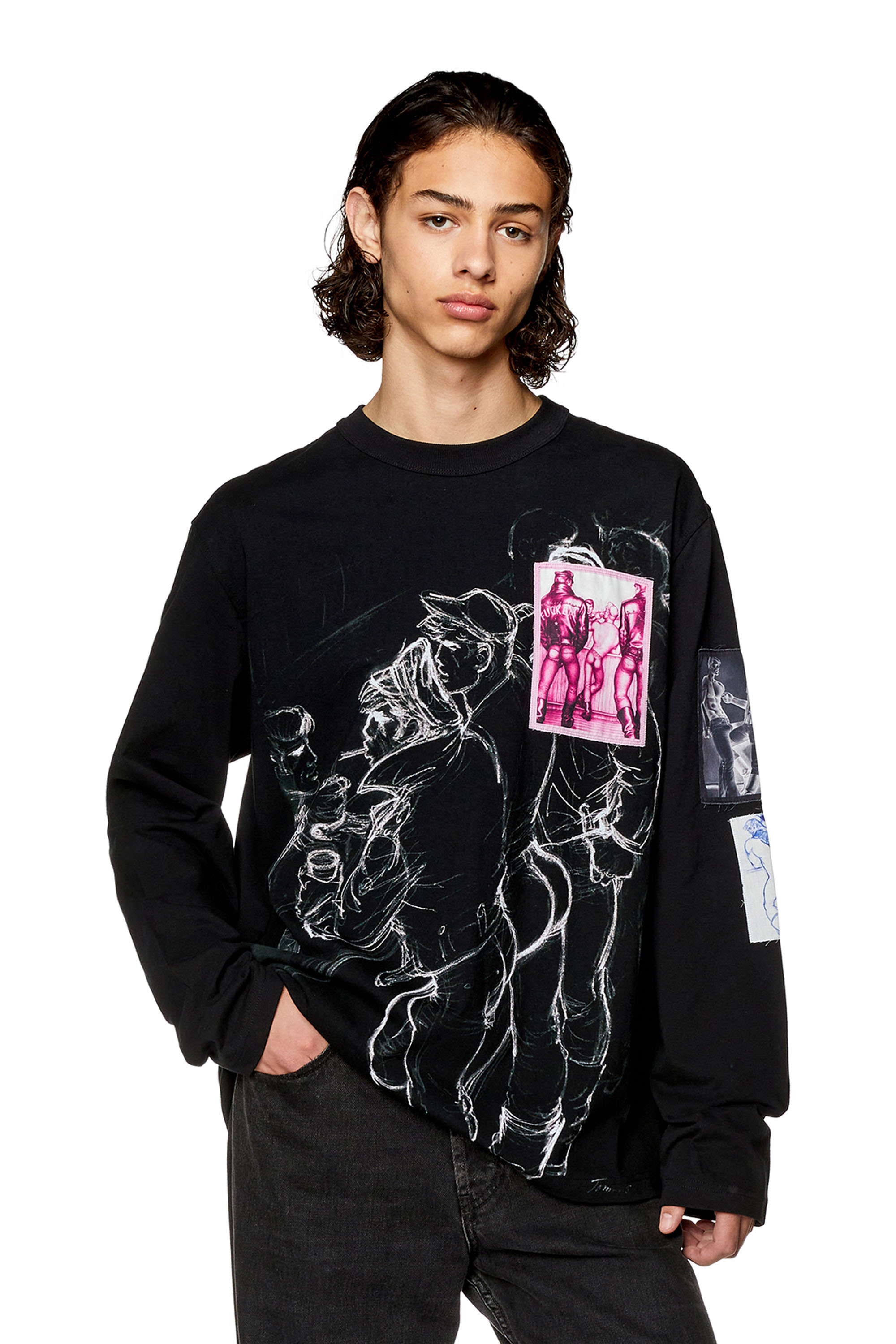 Diesel - PR-T-CRANE-LS, Noir - Image 1