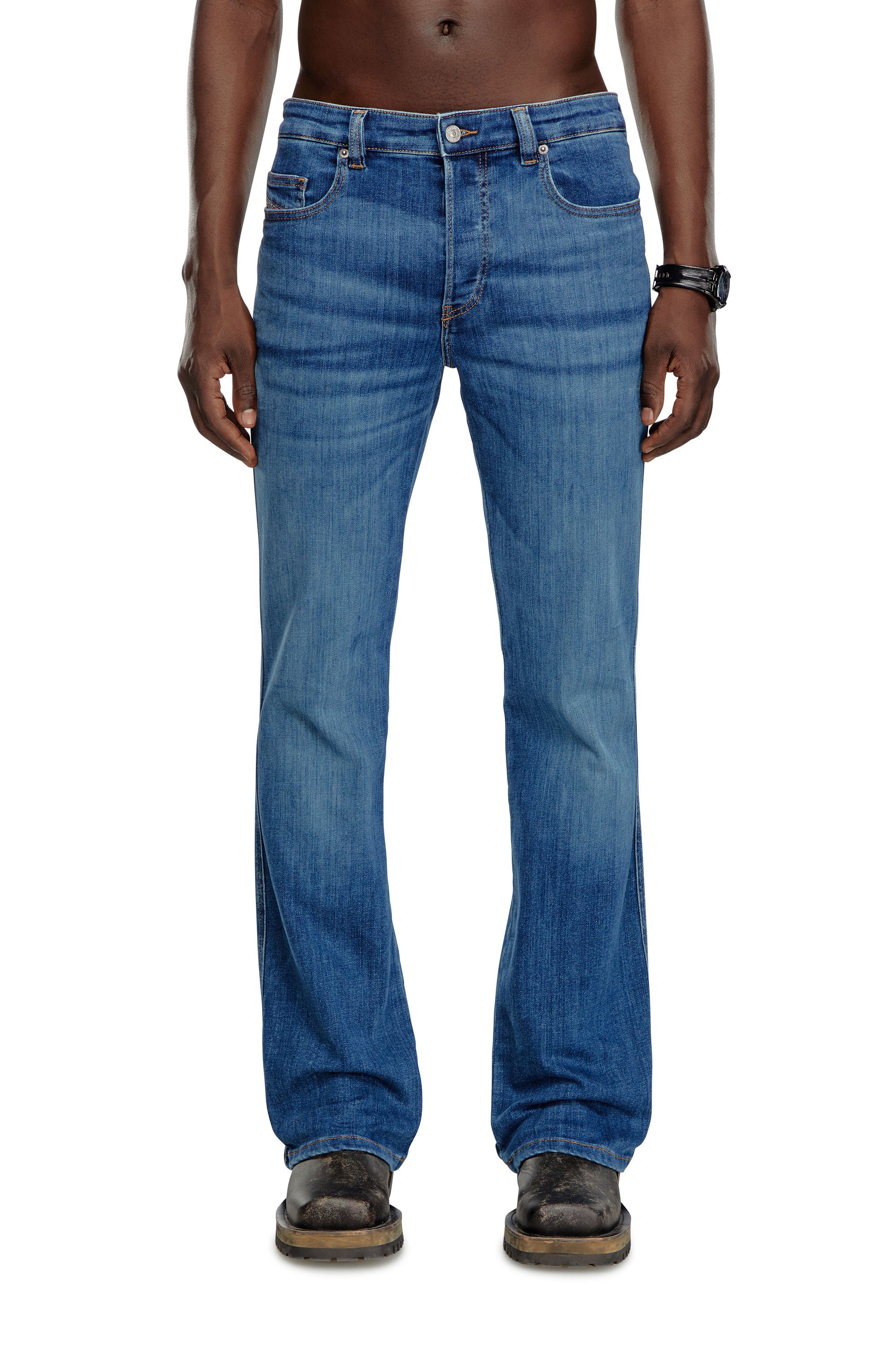 Diesel - Male Bootcut Jeans 1998 D-Buck 0GRDP, Medium Blue - Image 1