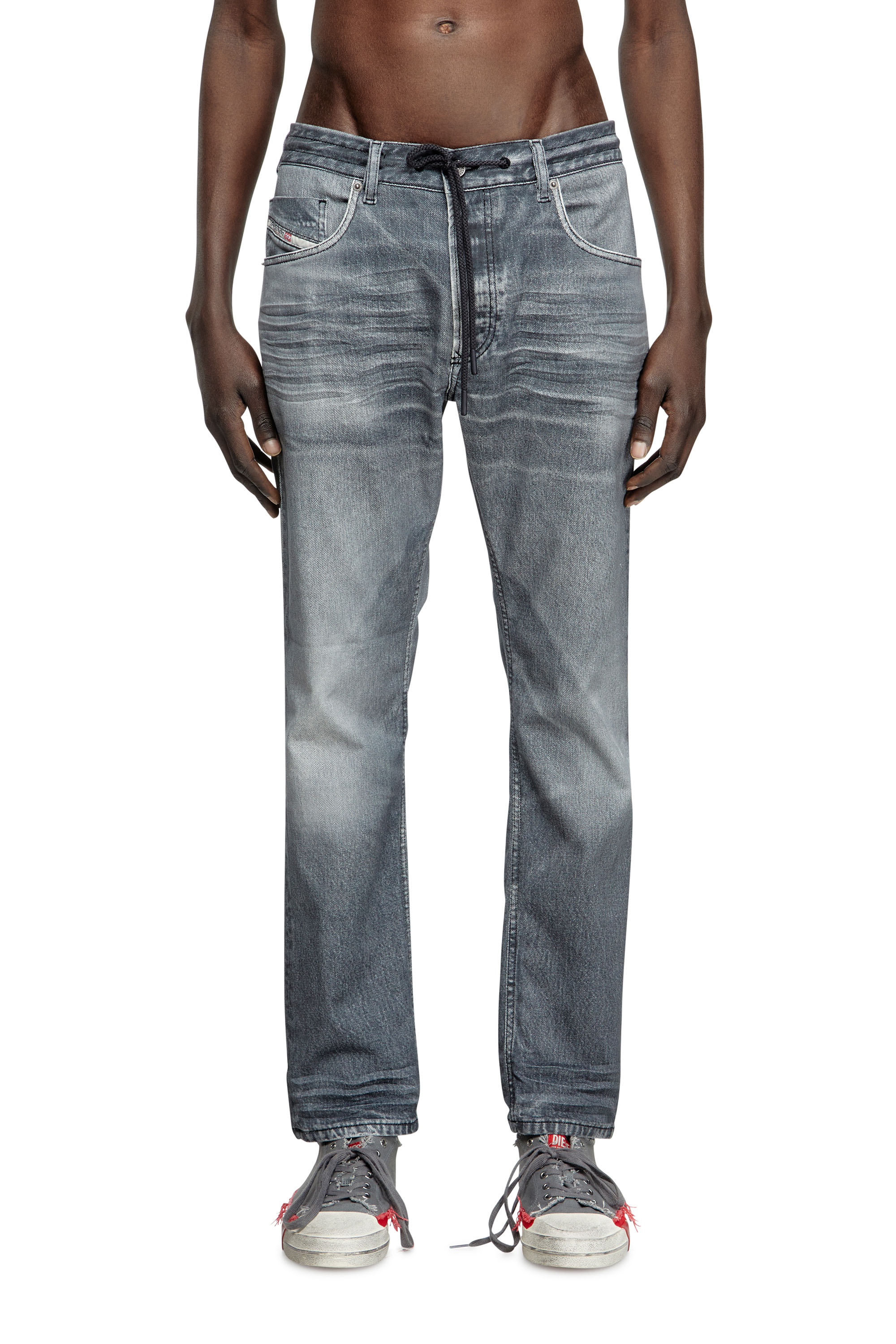 Diesel - Regular 2030 D-Krooley Joggjeans® 068PC Homme, Bleu Clair - Image 2