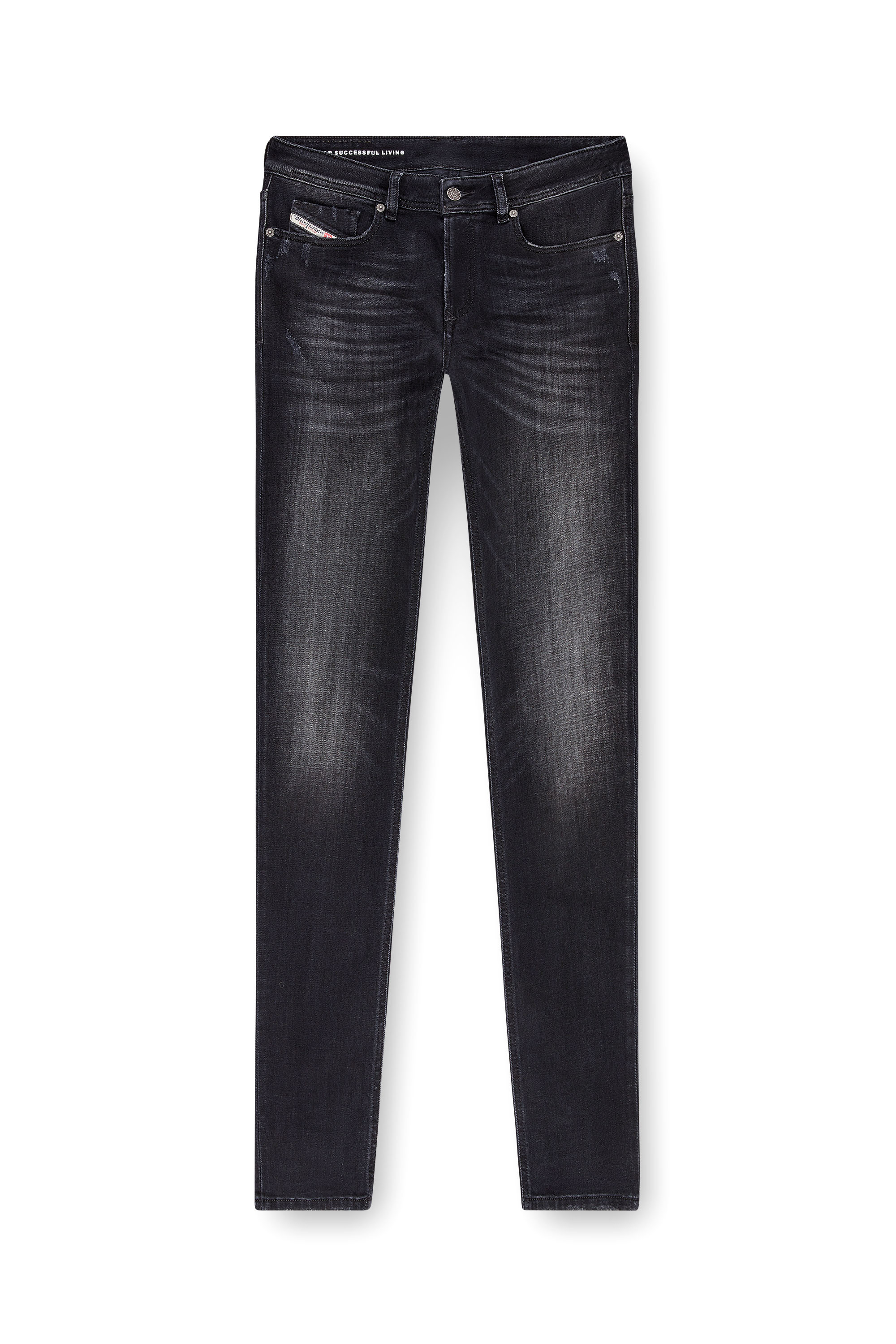 Diesel - Male's Skinny Jeans 1979 Sleenker 09K11, Black/Dark Grey - 3