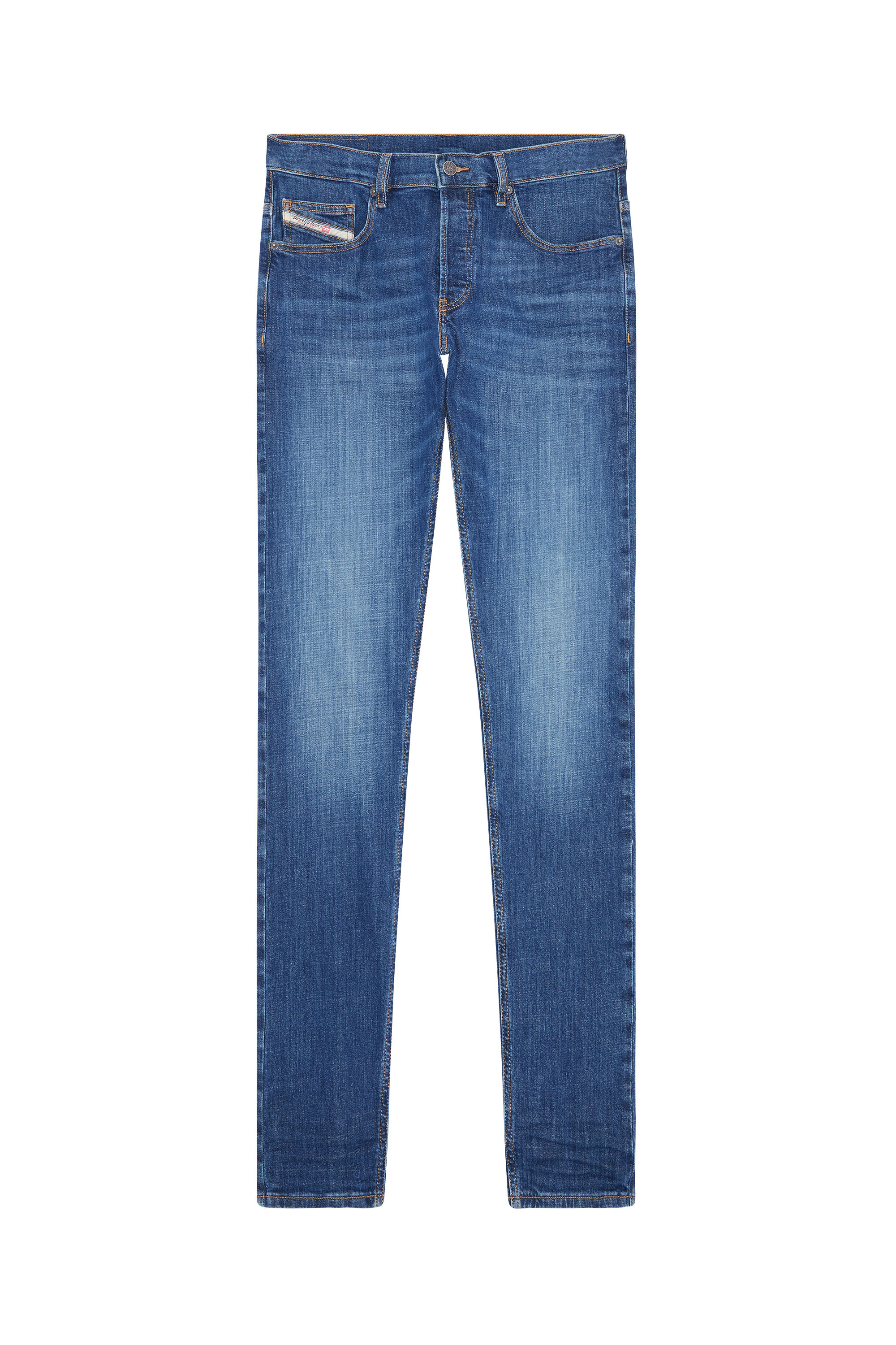 Diesel - D-Luster 0IHAR Slim Jeans, Dark Blue - Image 1