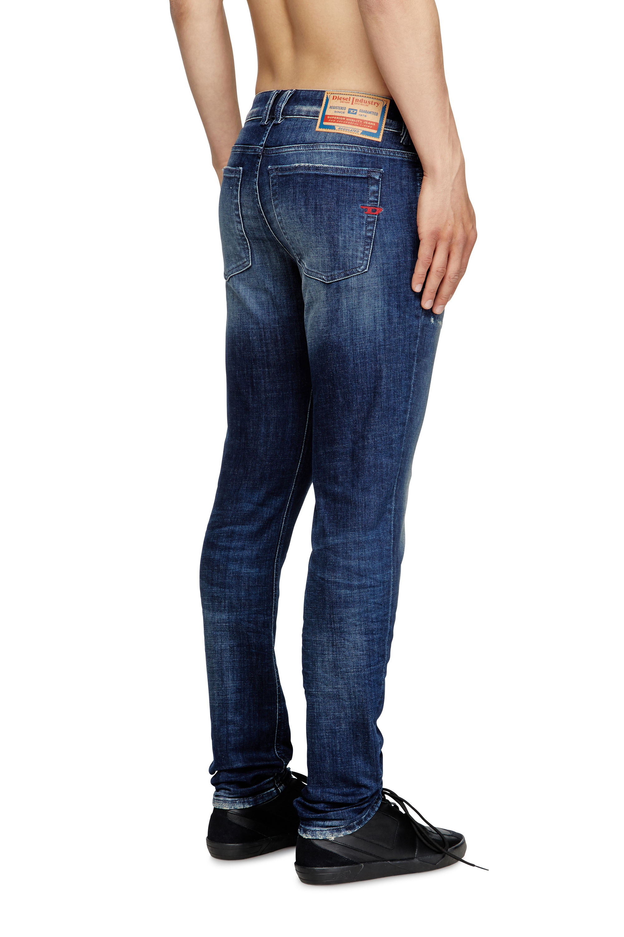 Diesel - Male's Skinny Jeans 1979 Sleenker 09L97, Dark Blue - 4
