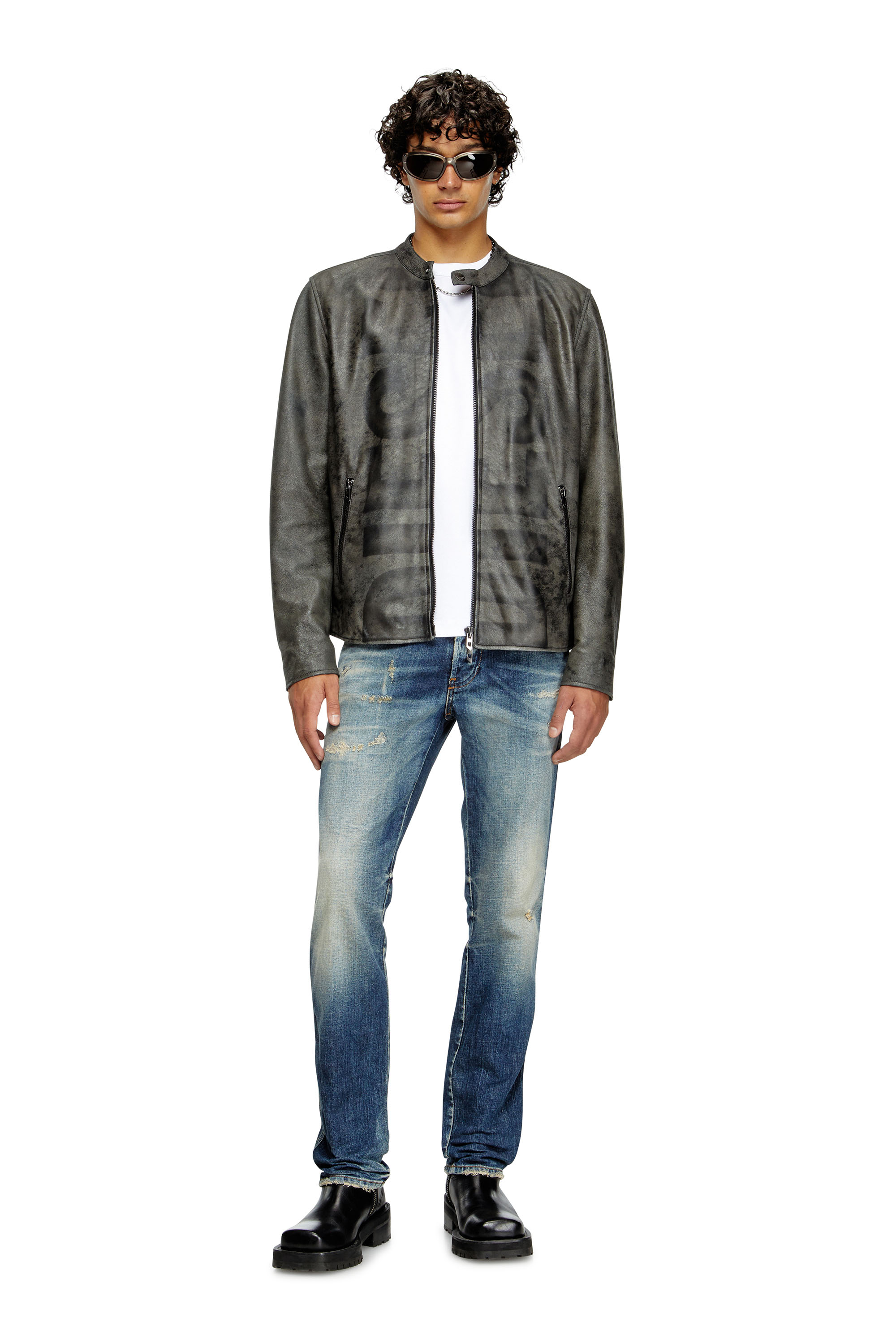 Diesel - T-MIEGOR-K77, Male's T-shirt in mercerised cotton in White - 2