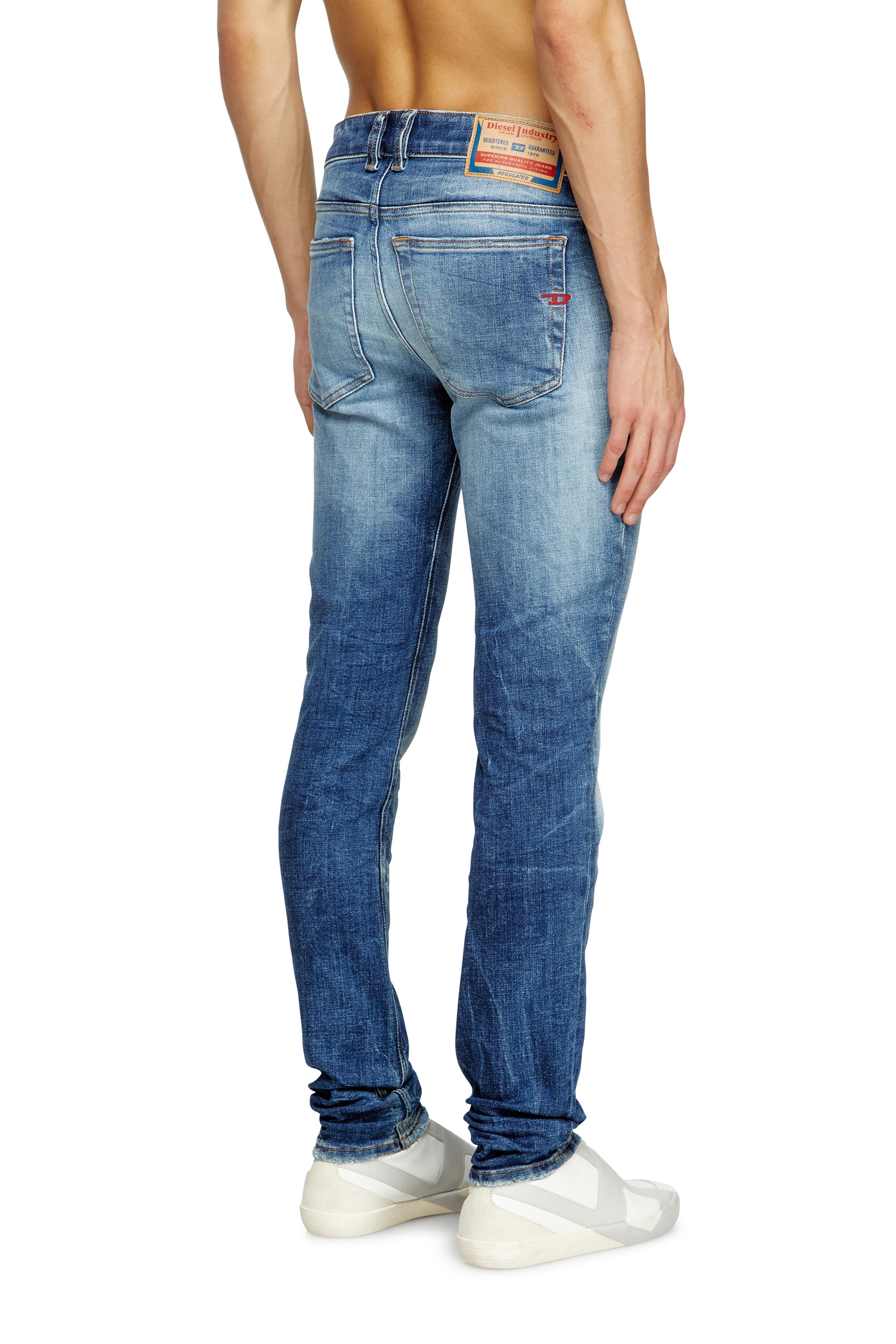 Diesel - Male's Skinny Jeans 1979 Sleenker 09M27, Dark Blue - 4