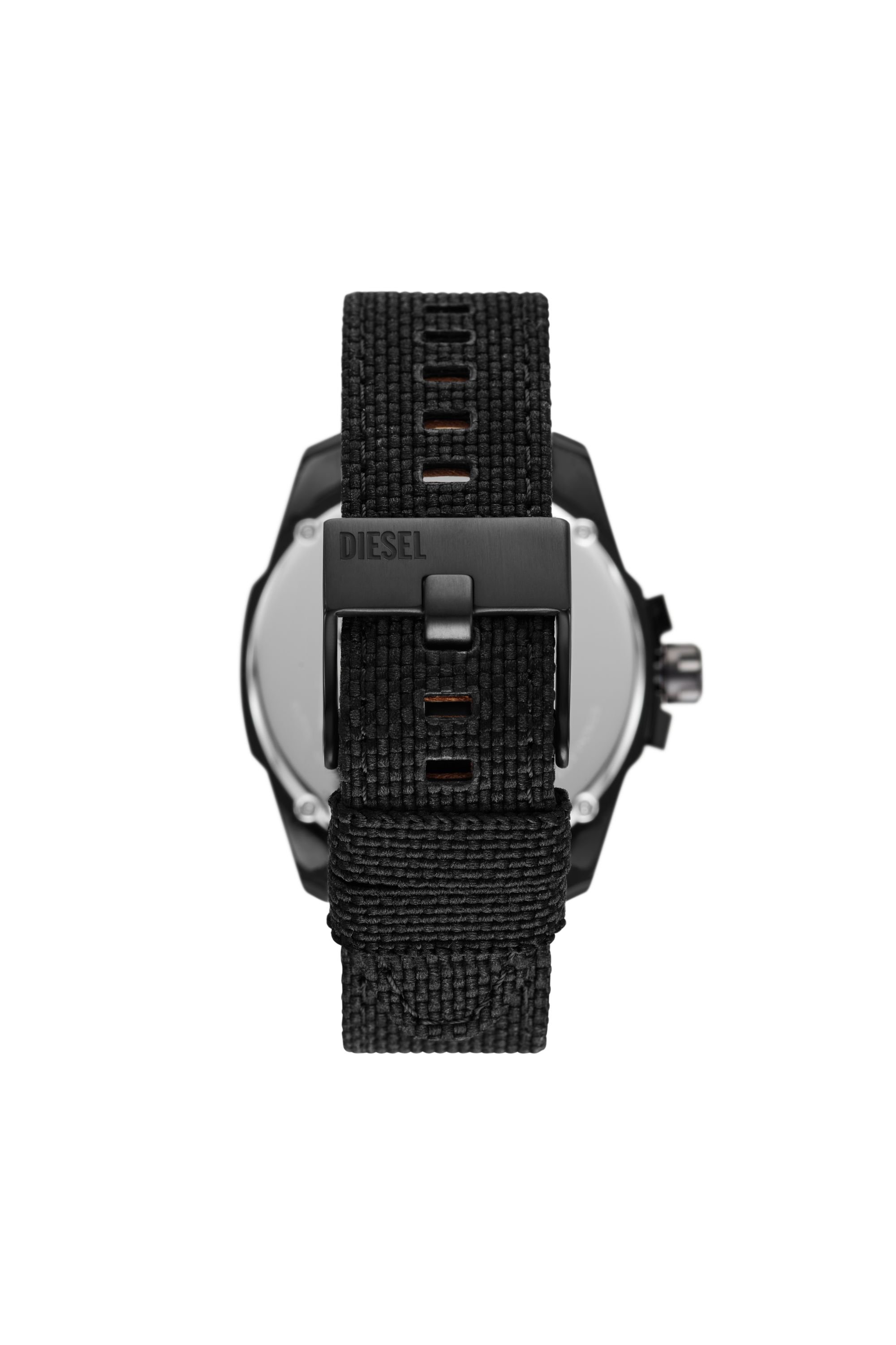 Diesel - DZ4653, Male Baby Chief solar-powered black rpet watch in Multicolor - Image 2