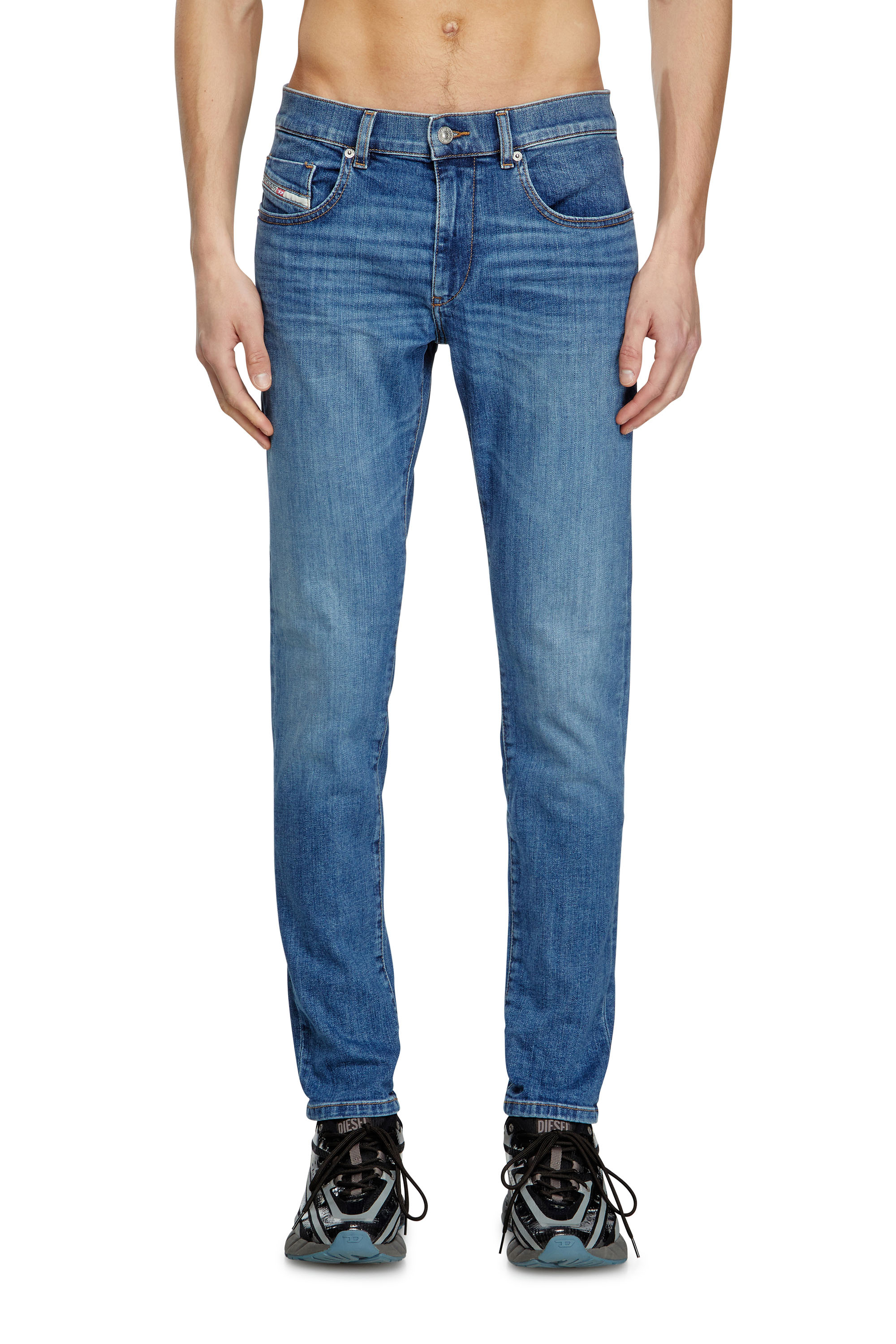 Diesel - Male's Slim Jeans 2019 D-Strukt 0KIAL, Light Blue - 1