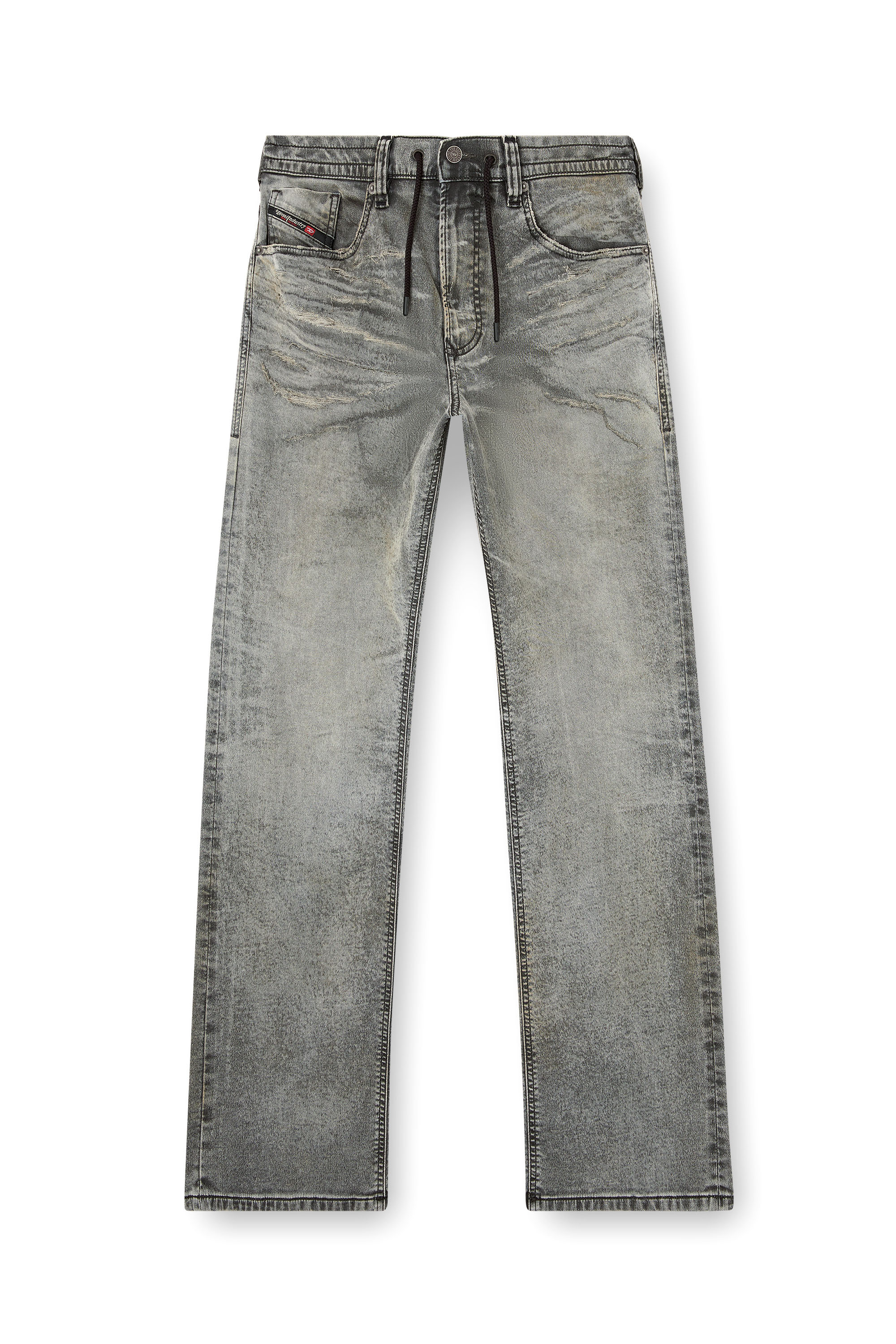 Diesel - Male's Relaxed 2080 D-Reel Joggjeans® 09M35, Black/Dark Grey - 3