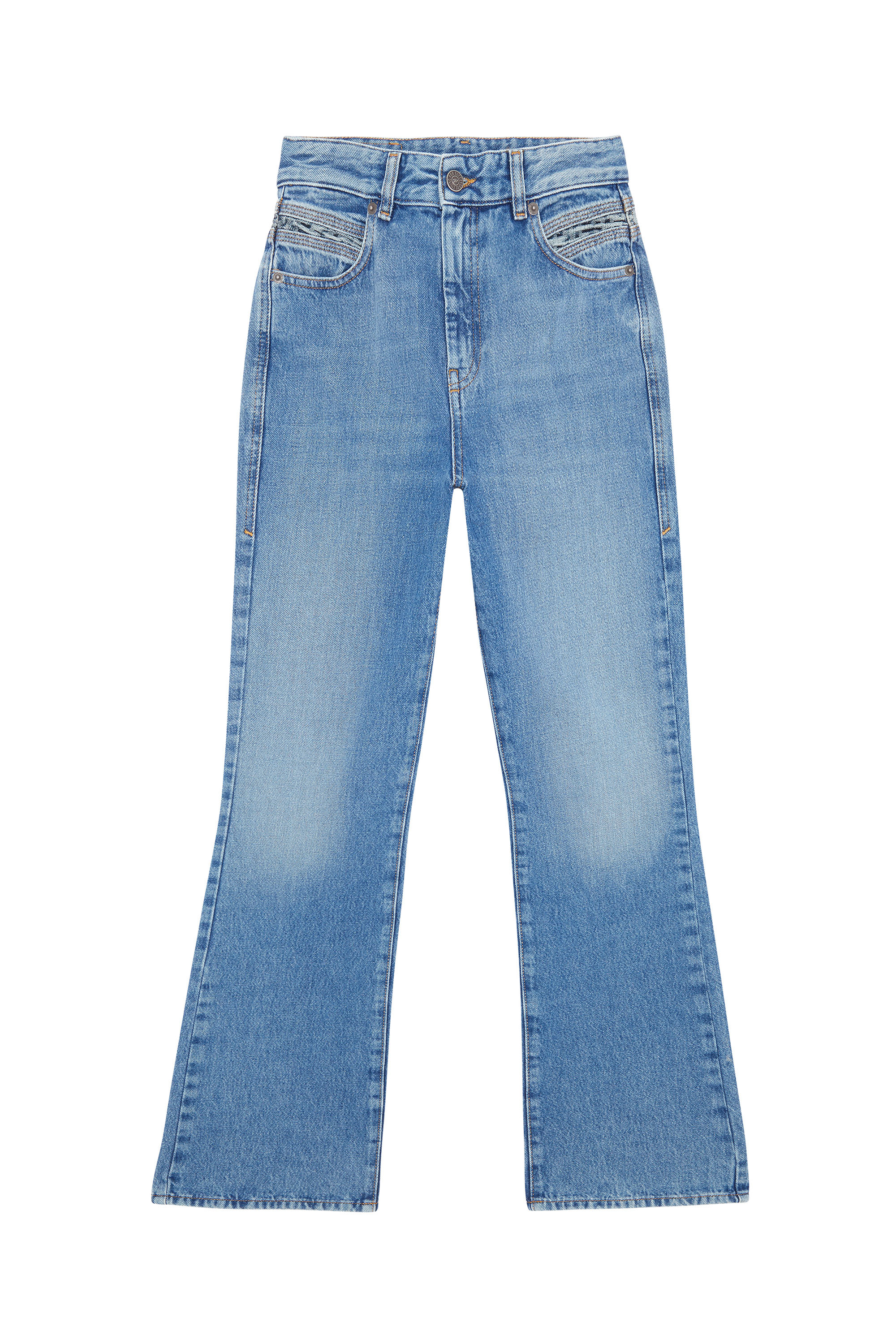 Diesel - D-Escription 09E41 Bootcut and Flare Jeans, Bleu moyen - Image 6