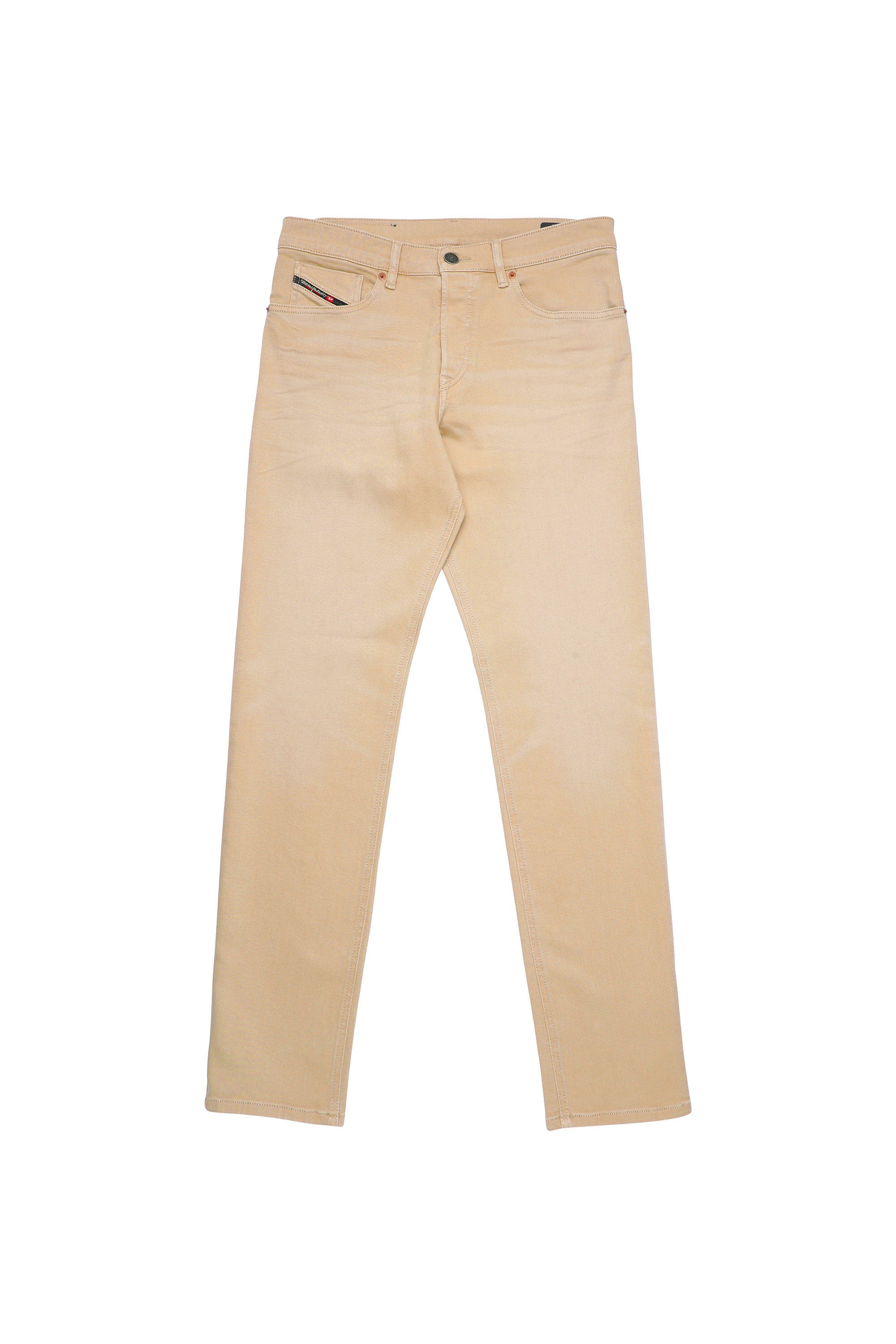 Diesel - 2005 D-FINING 09A32 Tapered Jeans, Beige - Image 6