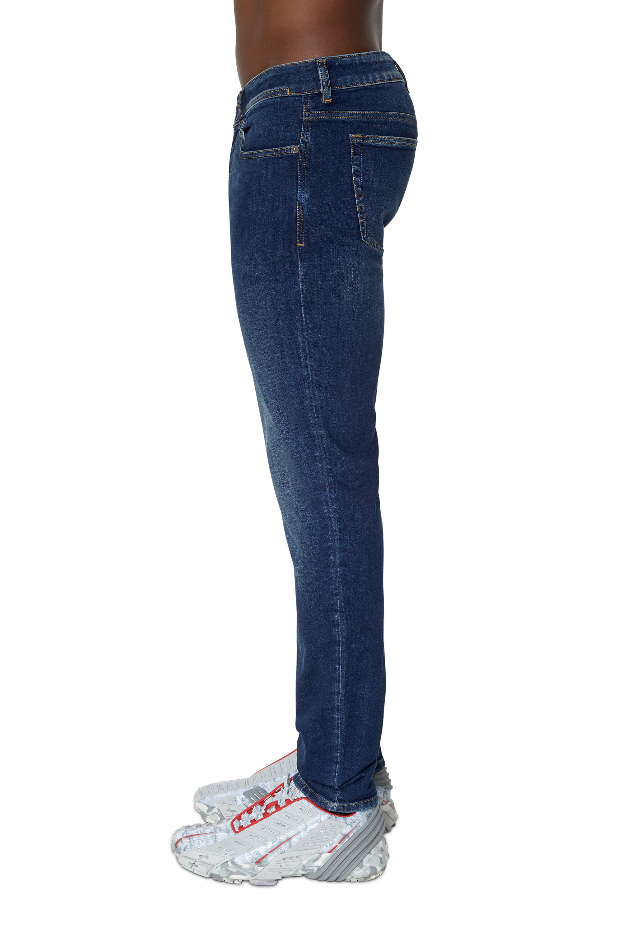 Diesel - 1979 Sleenker 09D43 Skinny Jeans, Dark Blue - Image 4