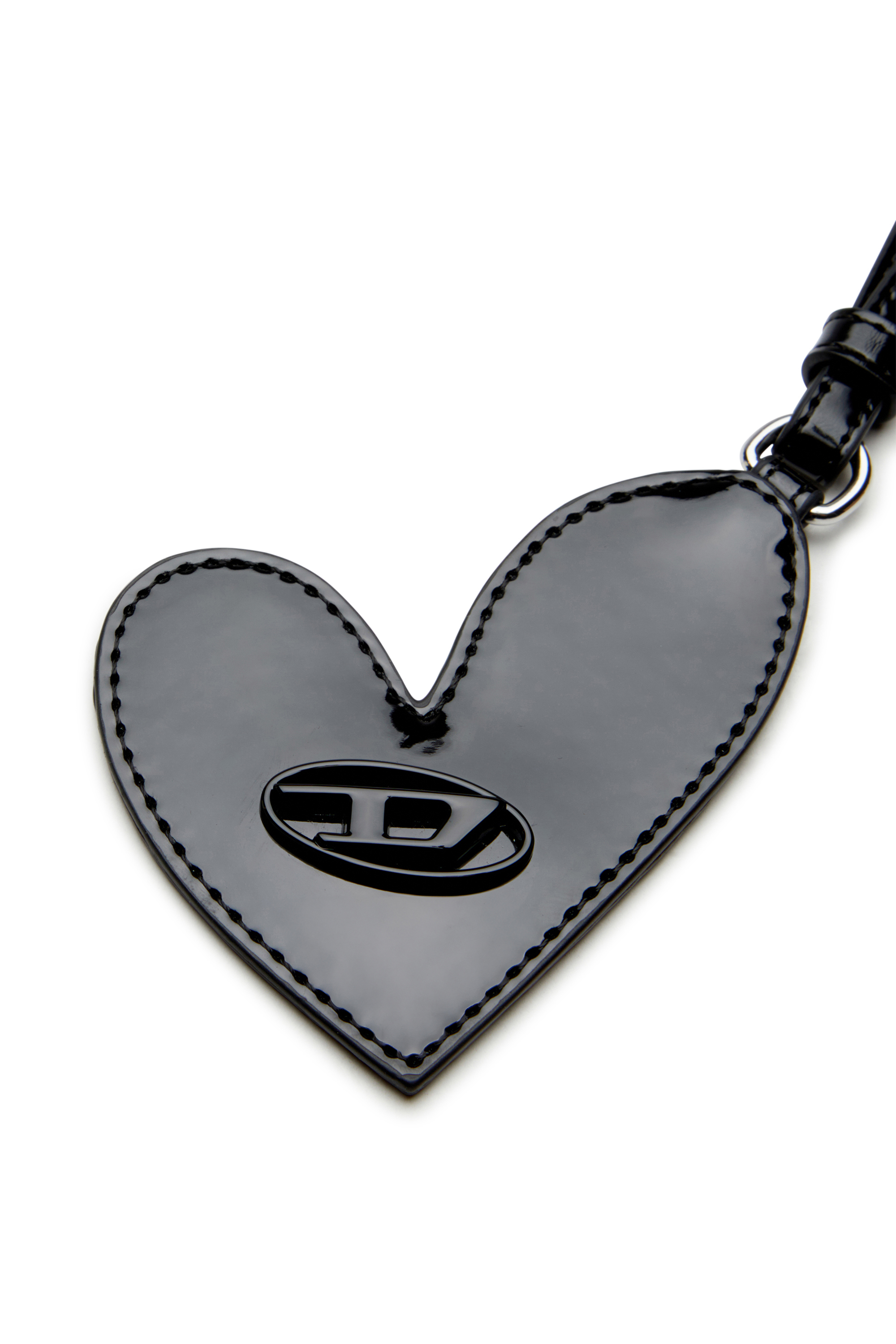 Diesel - PLAY MIRROR, Breloque miroir avec finition brillante Femme in Noir - 3