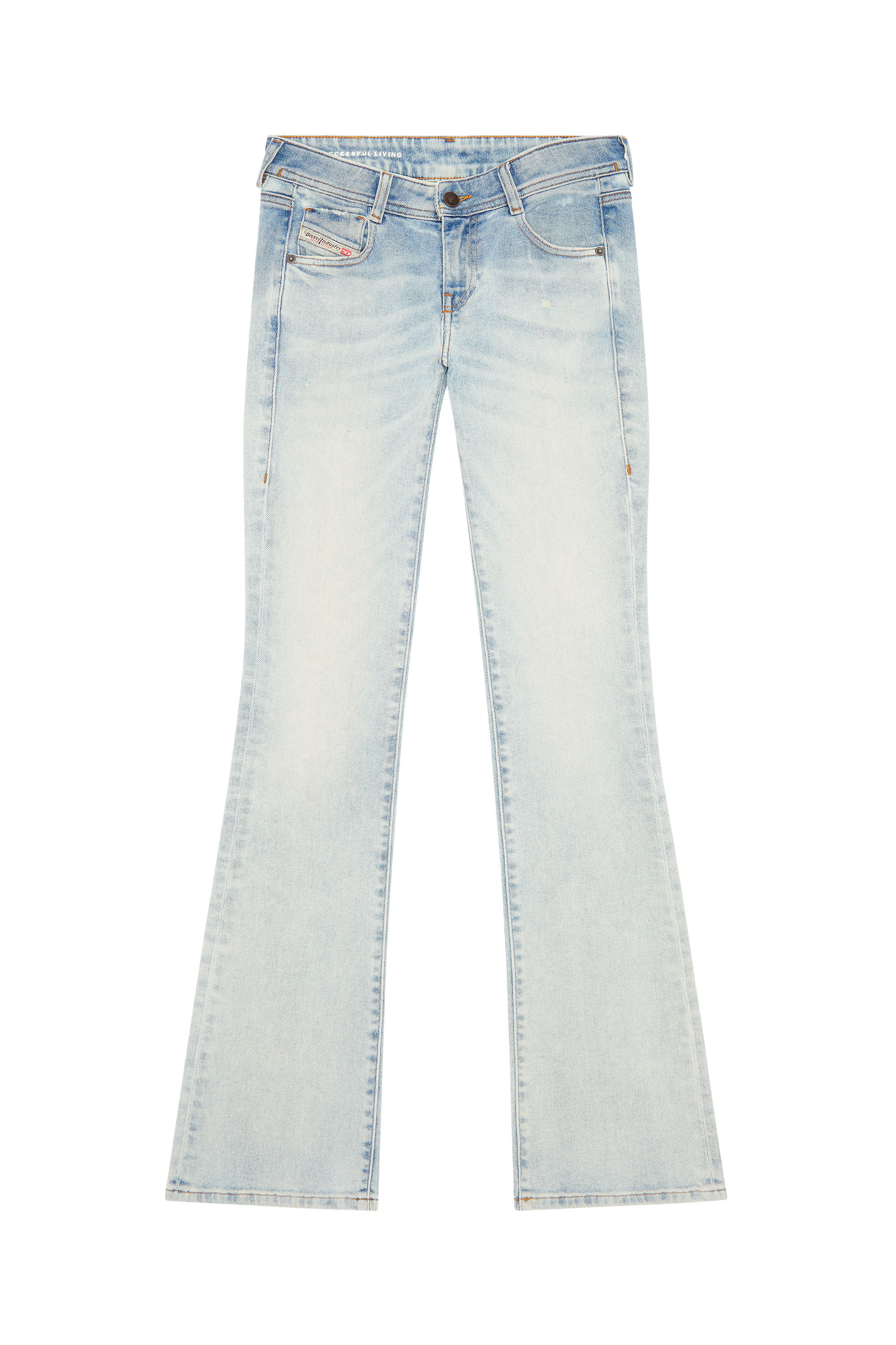 Diesel - Bootcut and Flare Jeans 1969 D-Ebbey 09H73, Bleu Clair - Image 3