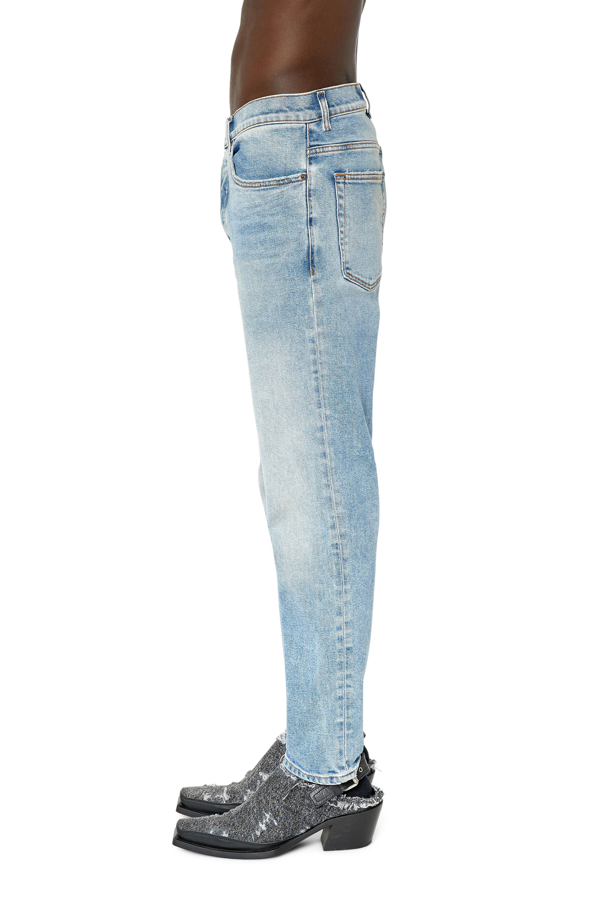 Diesel - 2005 D-FINING 09E86 Tapered Jeans, Bleu Clair - Image 6