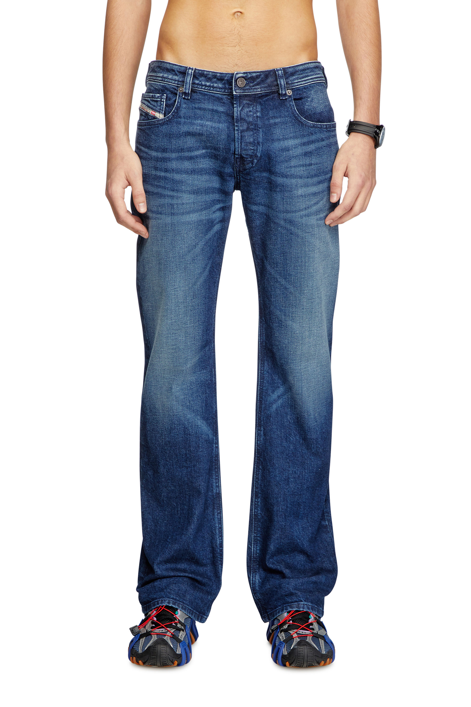 Diesel - Male's Bootcut Jeans 2007 Zatiny 09L51, Dark Blue - 1