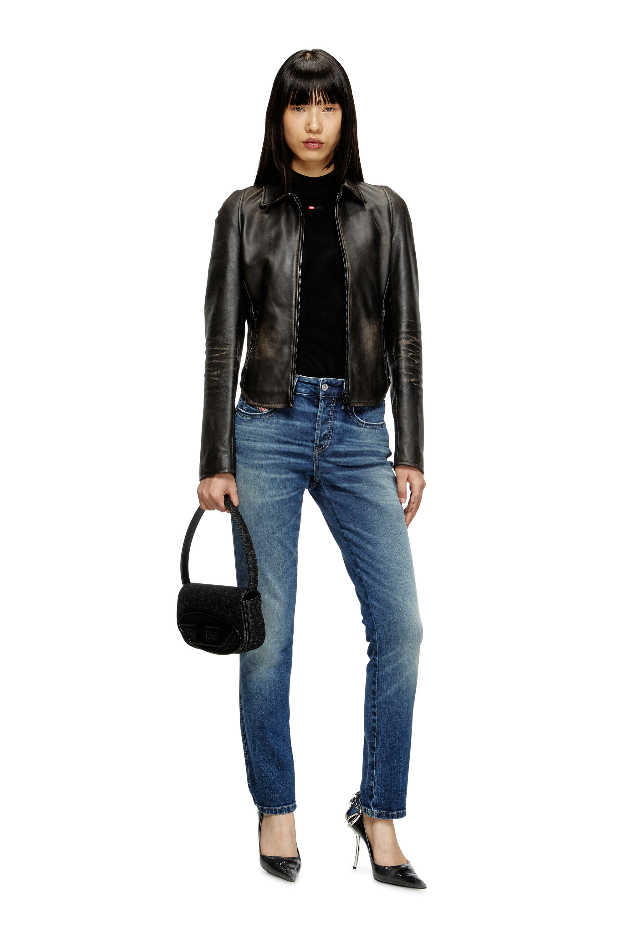 Diesel - Female's Slim Jeans 1992 D-Jiann 0DBEE, Medium Blue - 2