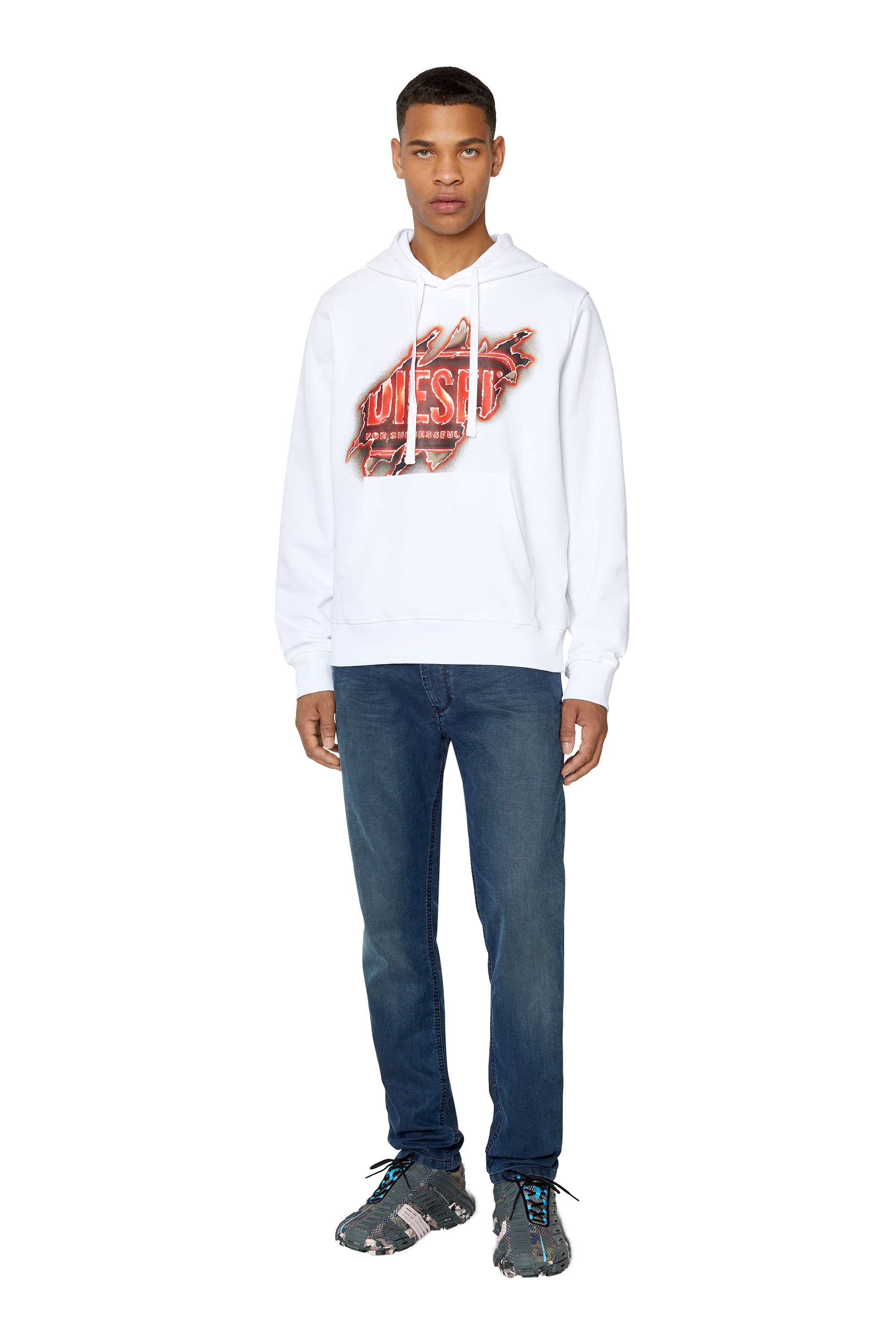 Diesel - Krooley JoggJeans® 068BC Tapered, Dark Blue - Image 5