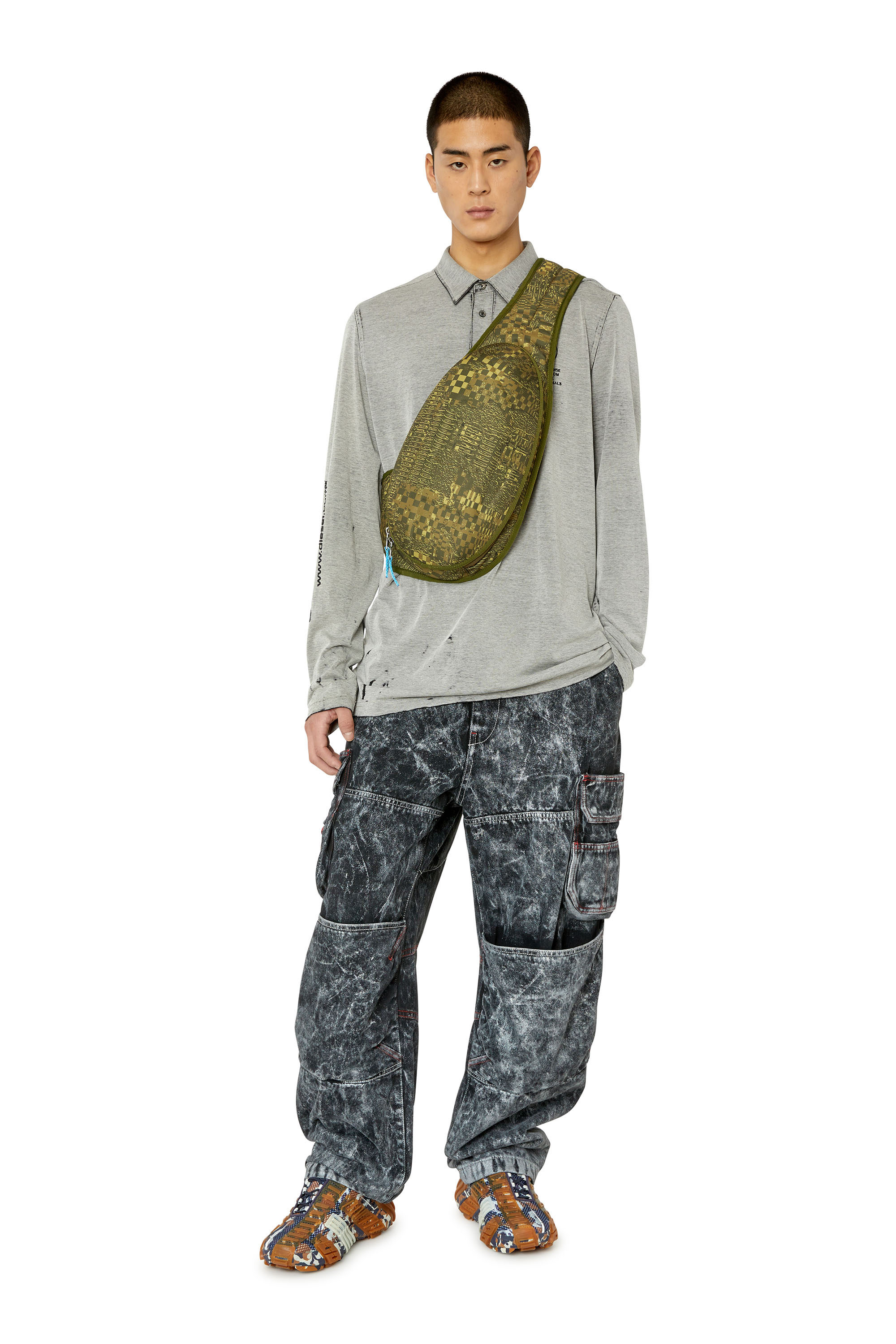 Diesel - S-HIRT, Grey - Image 6