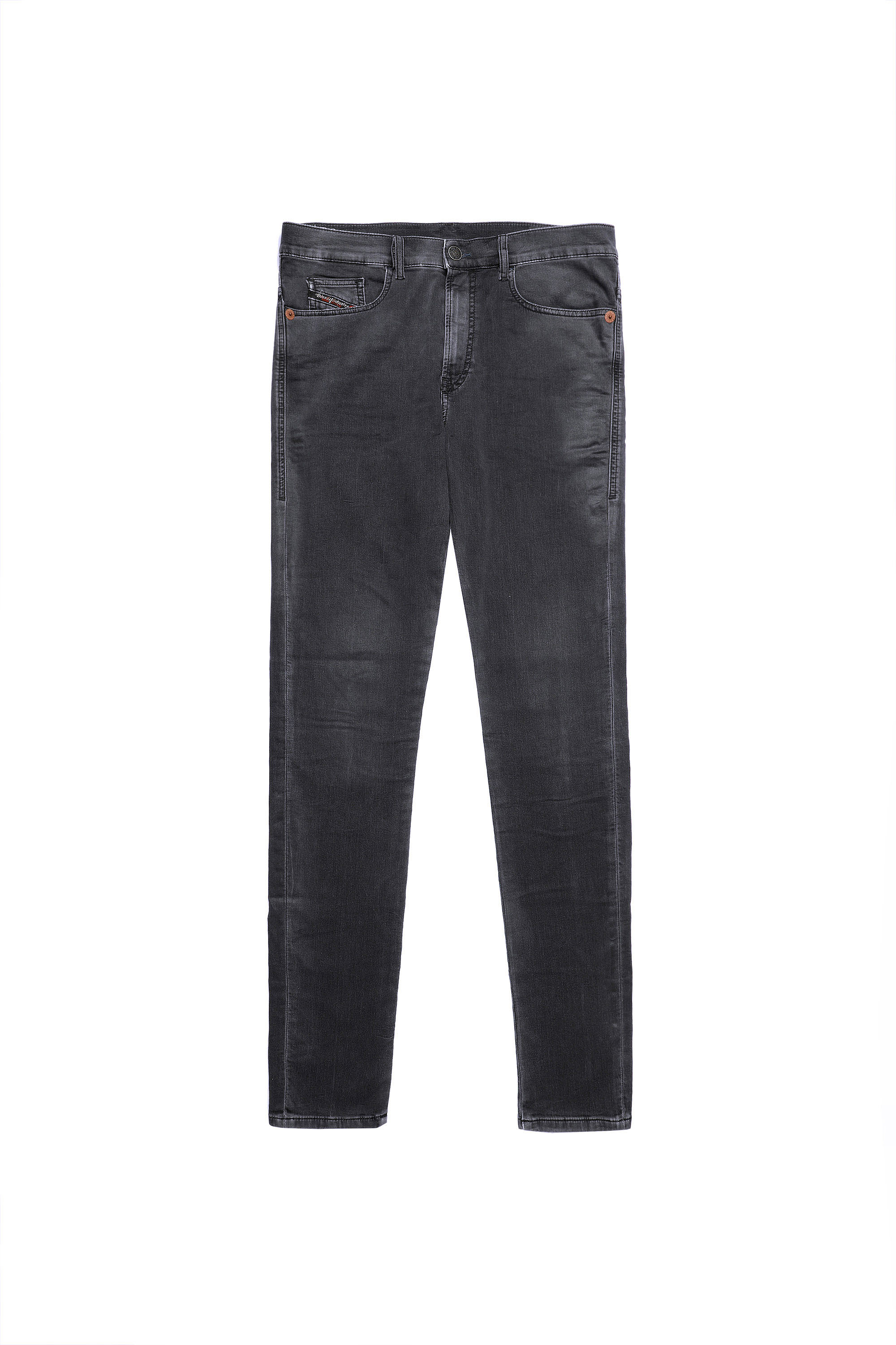 Diesel - D-Amny JoggJeans® 09A74 Skinny, Black/Dark Grey - Image 3