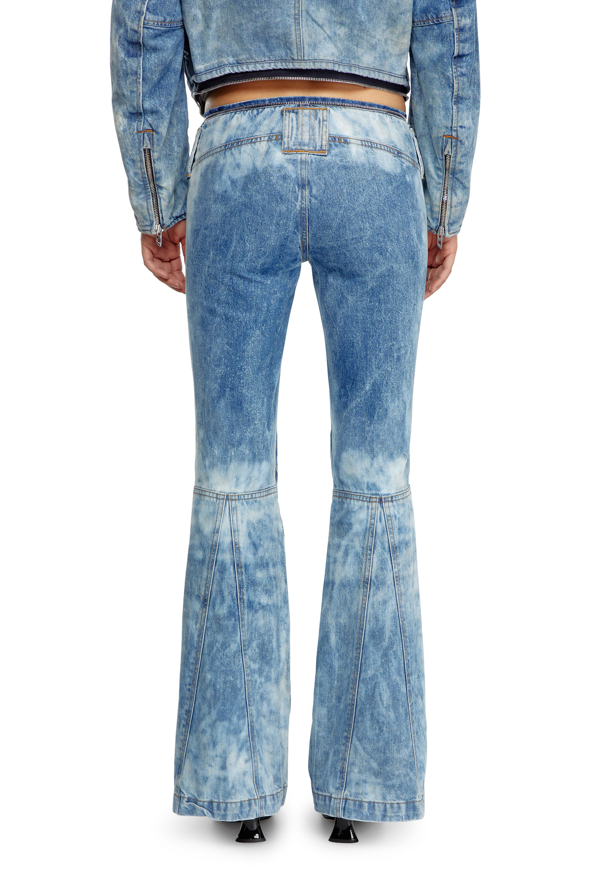 Diesel - Femme Straight Jeans D-Gen 0PGAM, Bleu Clair - Image 3
