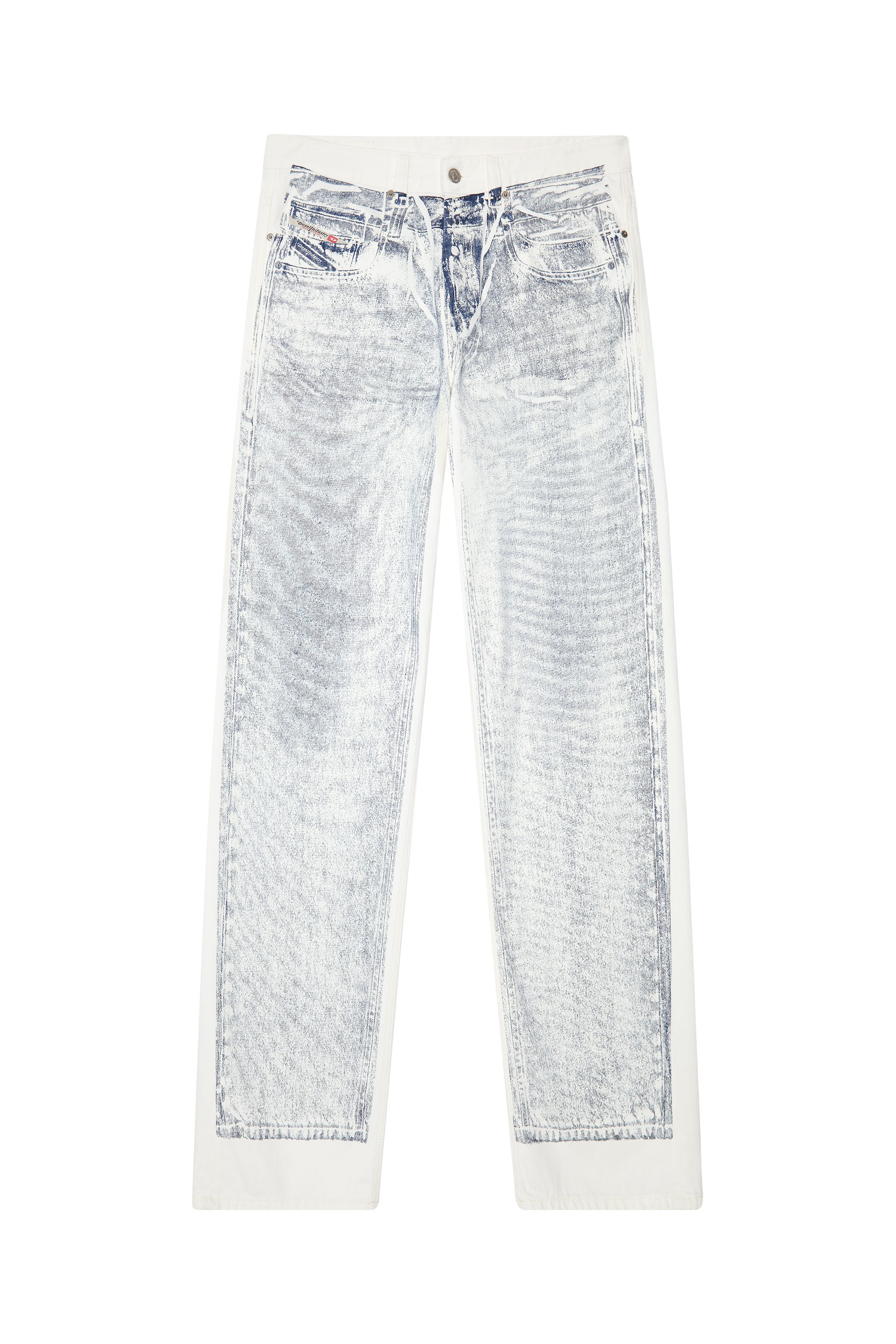 Diesel - Male Straight Jeans 2001 D-Macro 09I73, White - Image 3