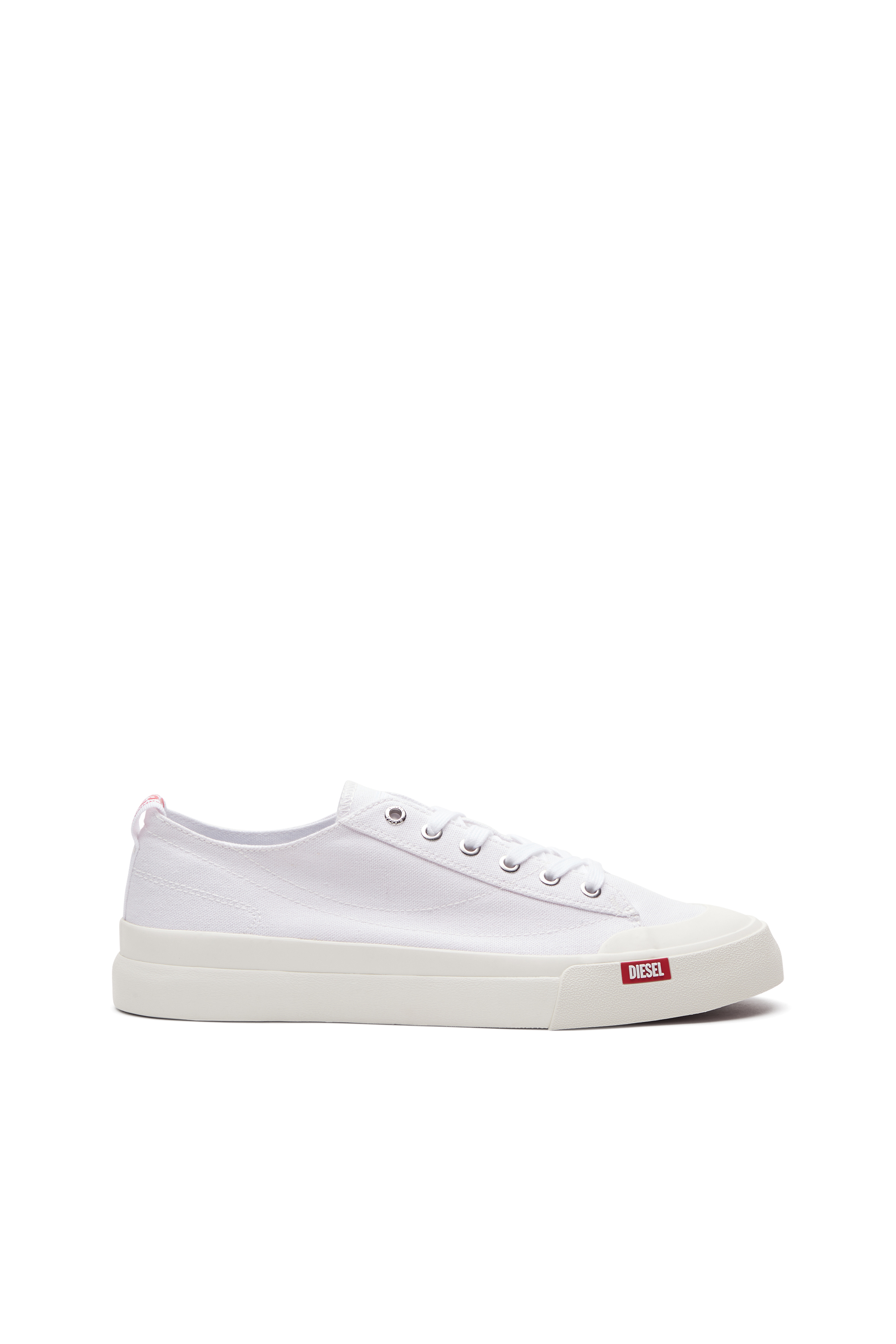 Diesel - S-ATHOS LOW, Male's S-Athos Low-Canvas sneakers in White - 1