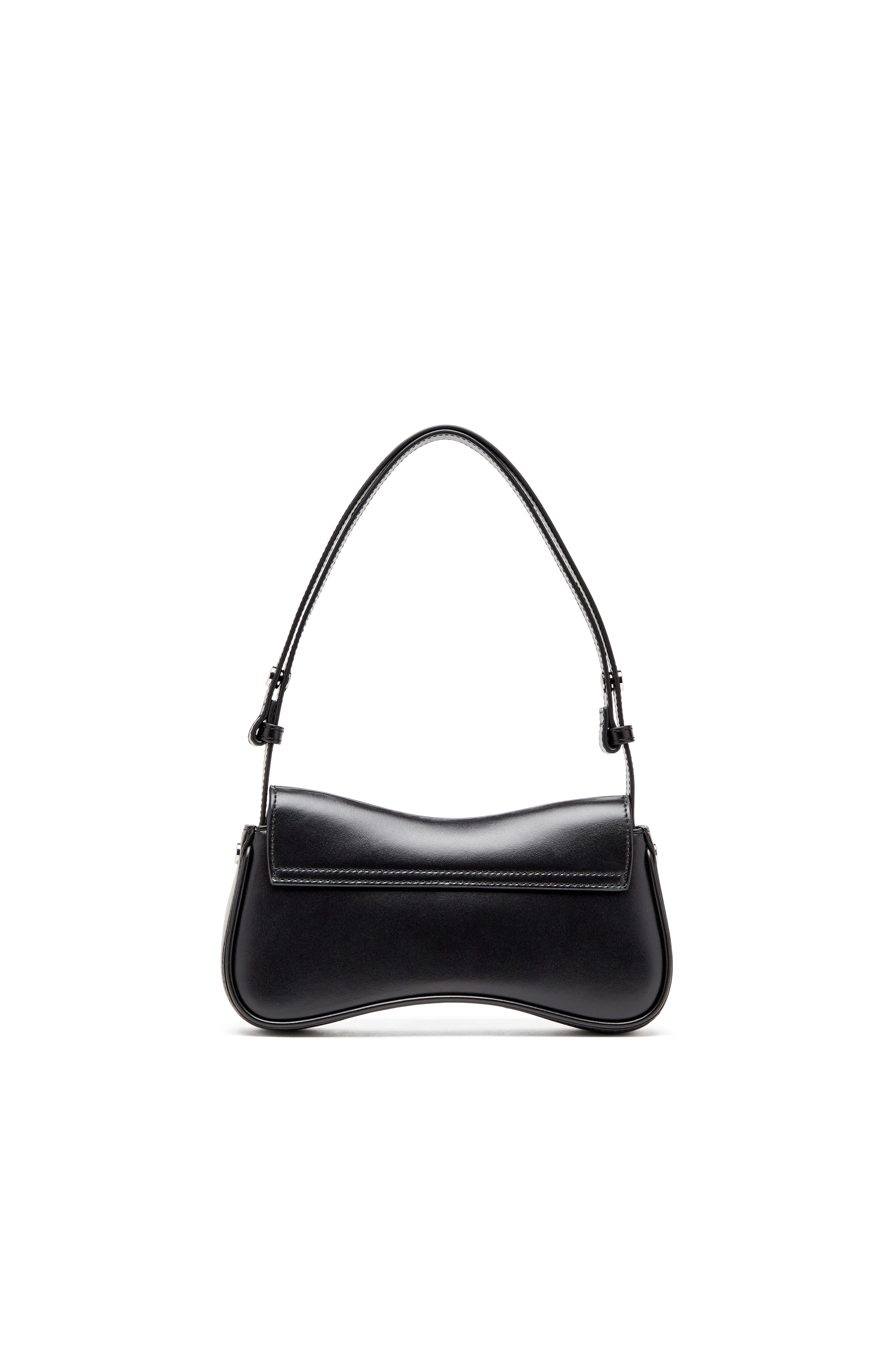 Diesel - PLAY CLUTCH, Play-Sac à bandoulière en cuir semi-brillant Femme in Noir - 2